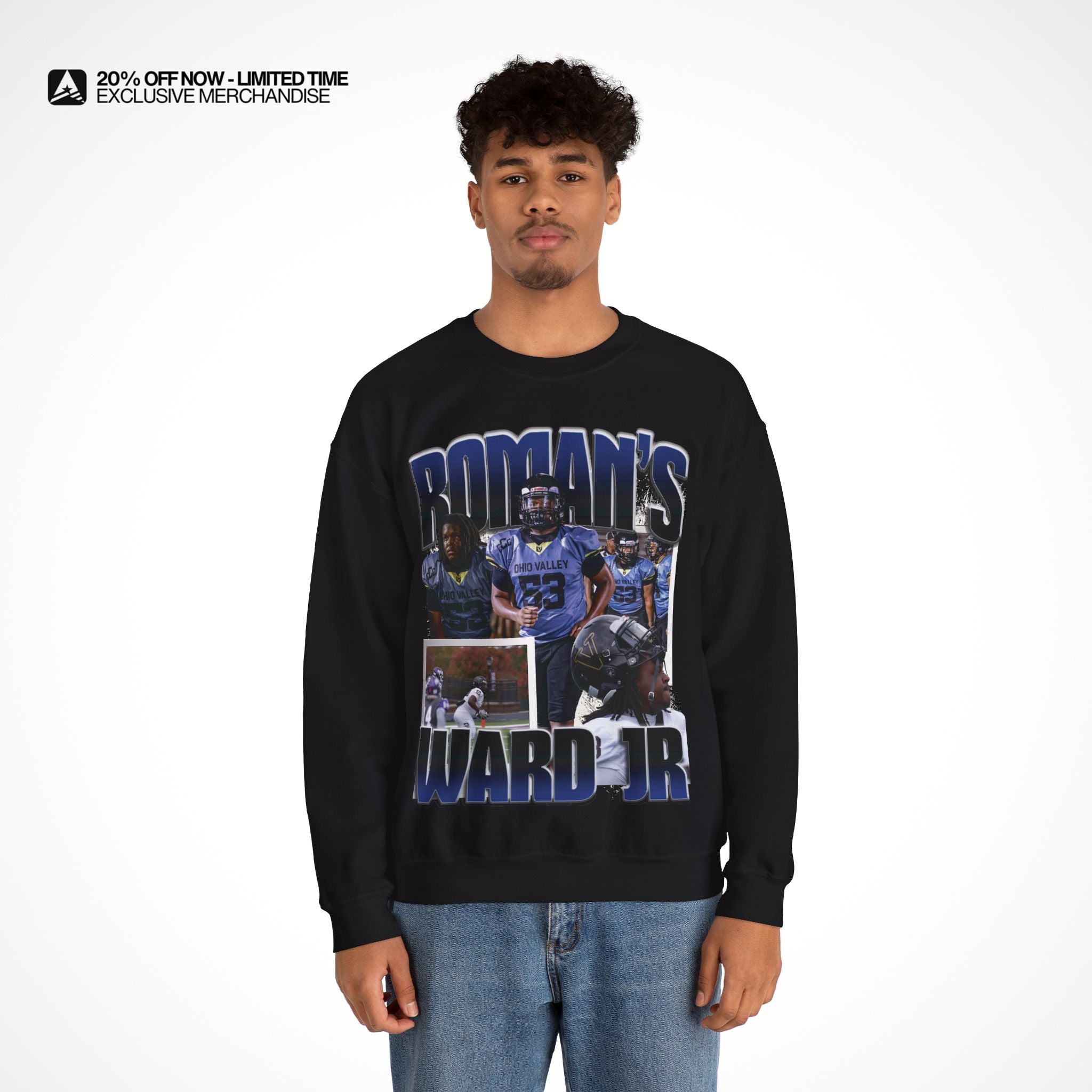 Roman’s Ward Jr Graphic Crewneck
