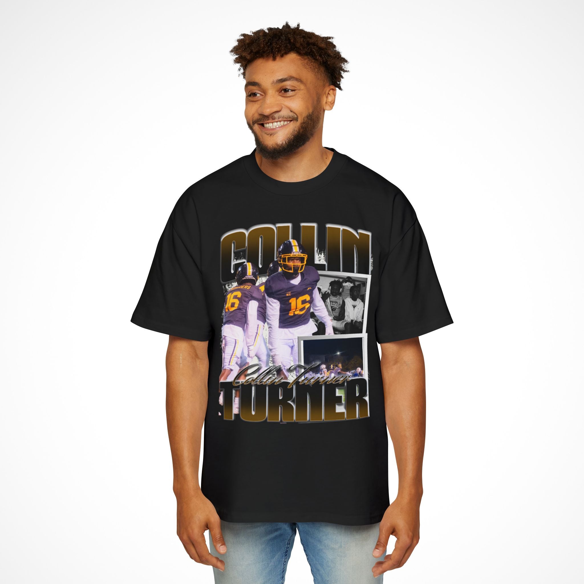 Collin Turner Oversized Graphic Tee
