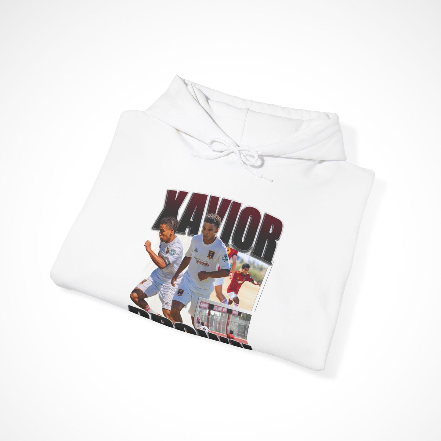 Xavior Brown Graphic Hoodie