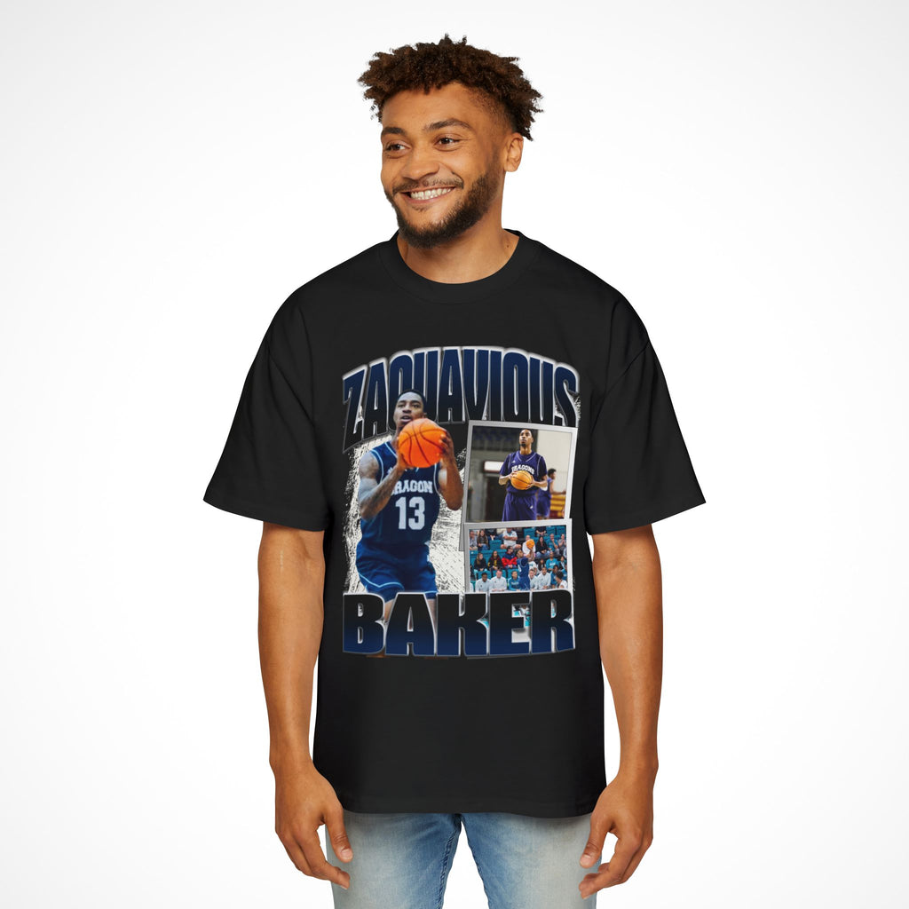 Zaquavious Baker Graphic Oversized Tee