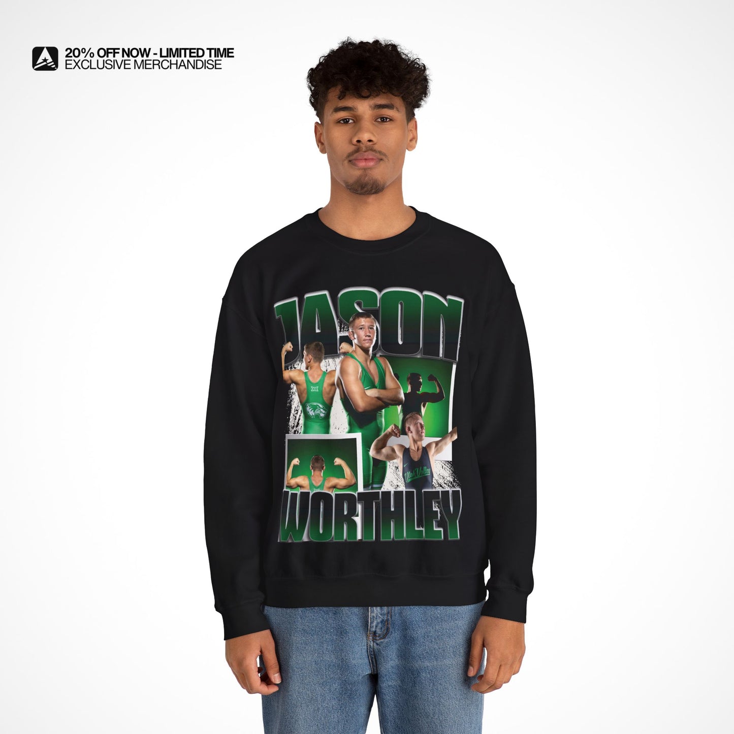Jason Worthley Graphic Crewneck