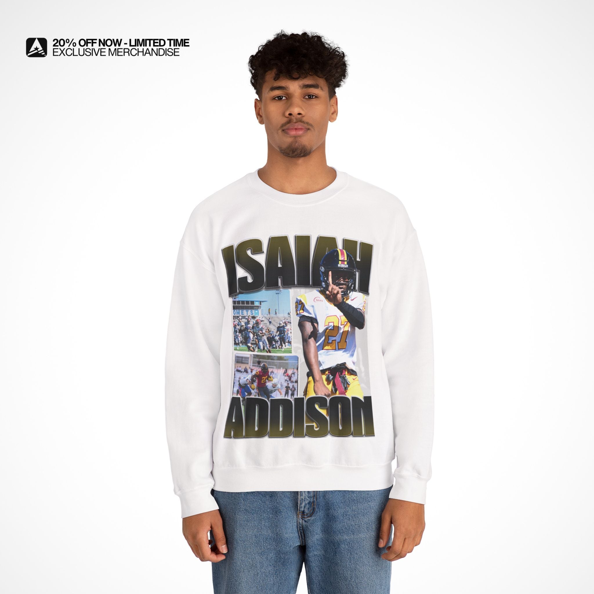 Isaiah Addison Graphic Crewneck