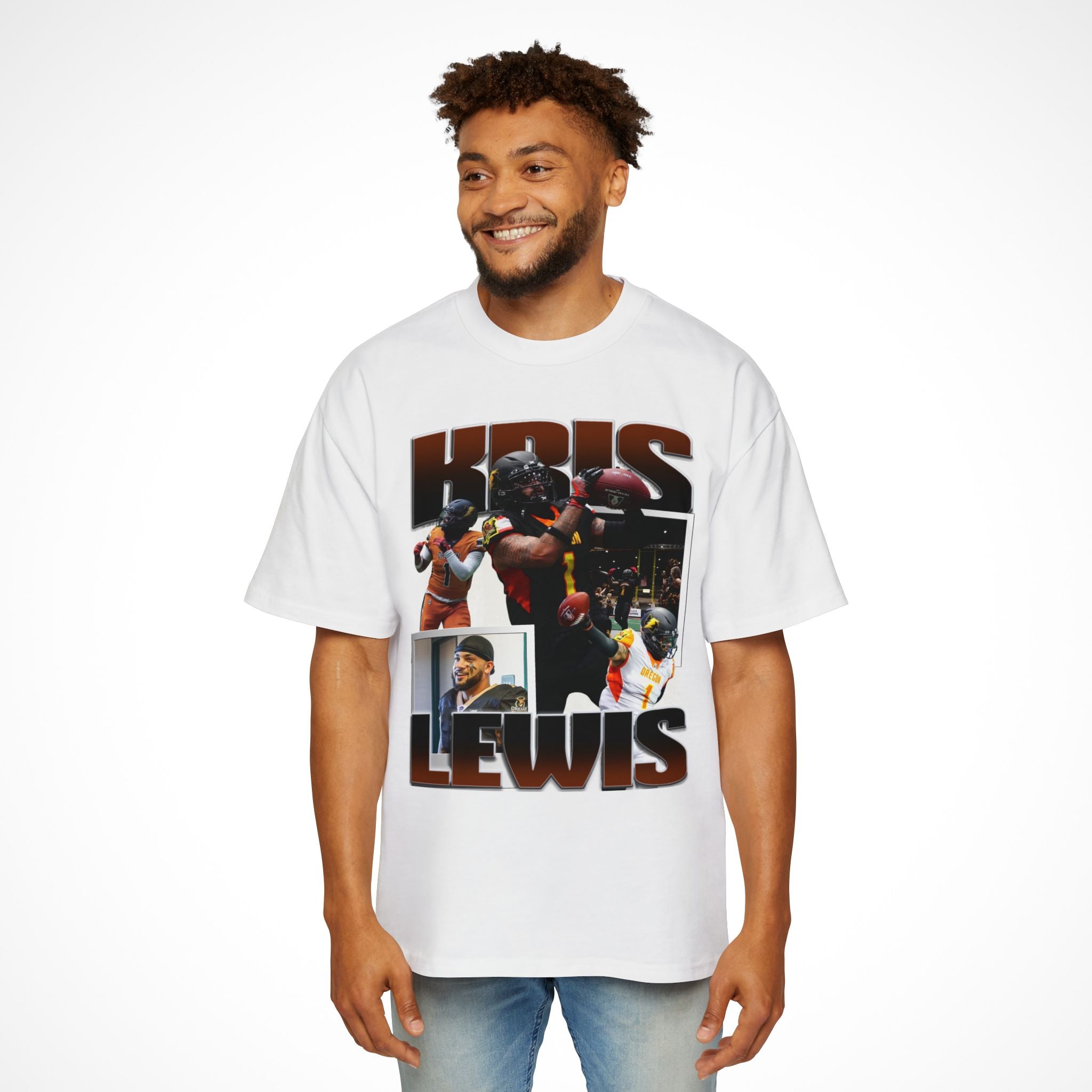 Kris Lewis Oversized Graphic Tee