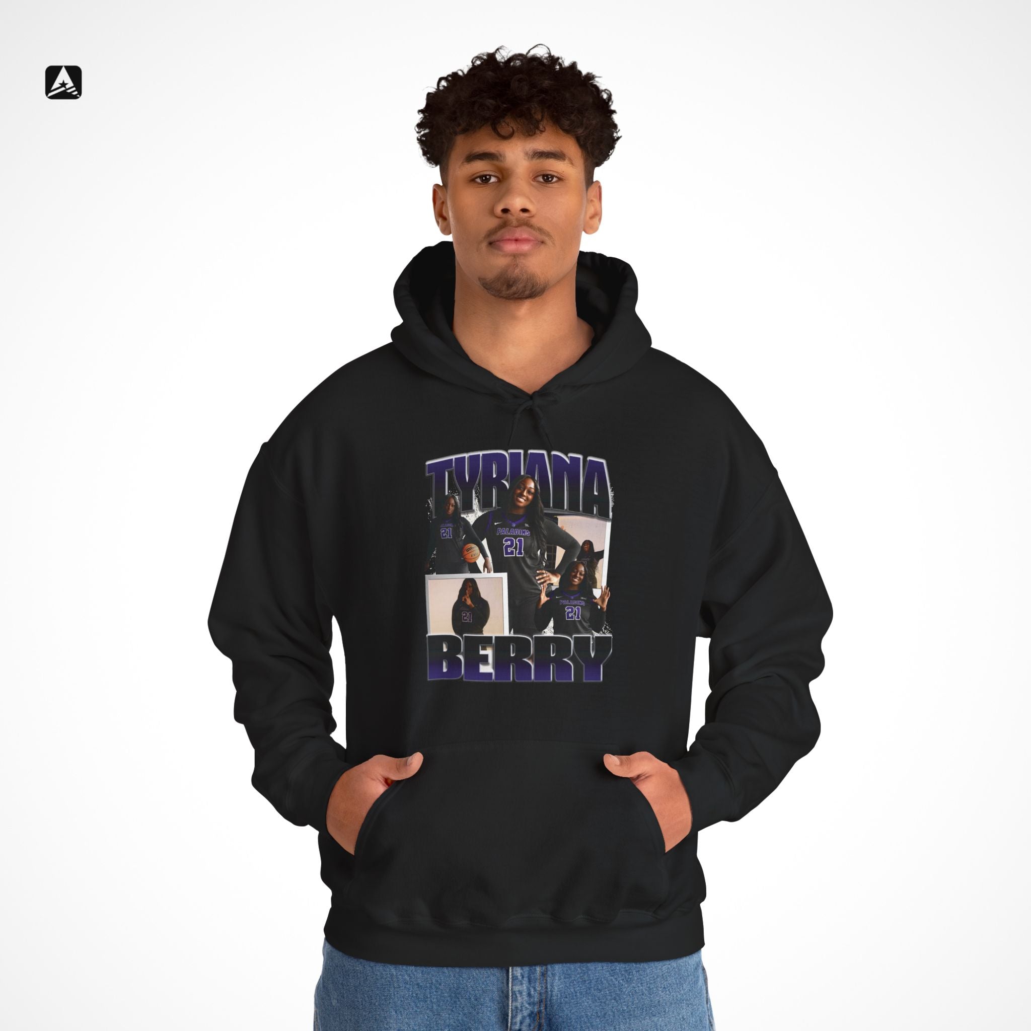 Tyriana Berry Graphic Hoodie