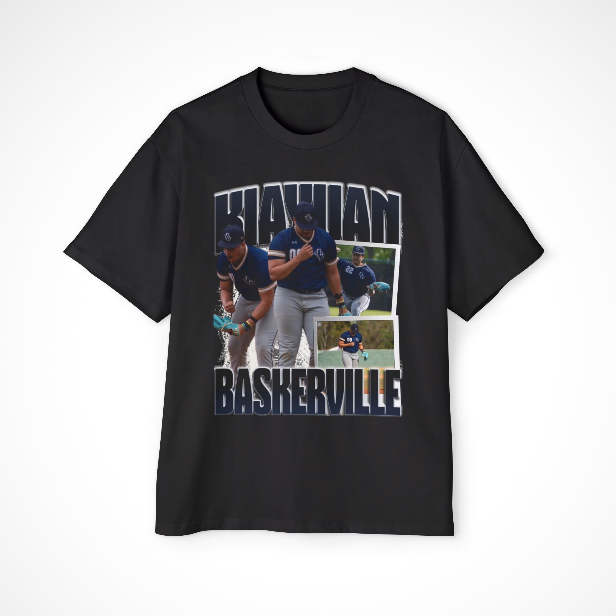 Kiayuan Baskerville Graphic Oversized Tee