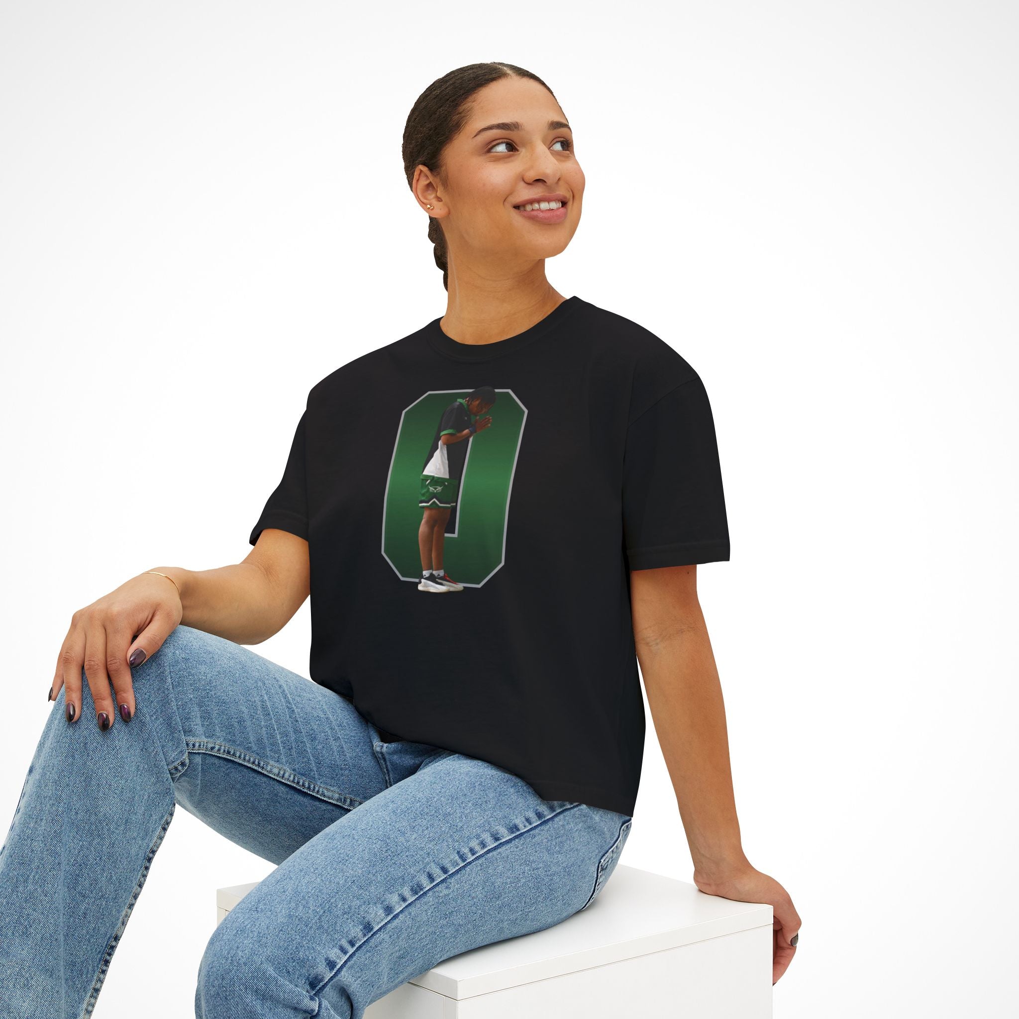 Briah Clarke Cropped Tee