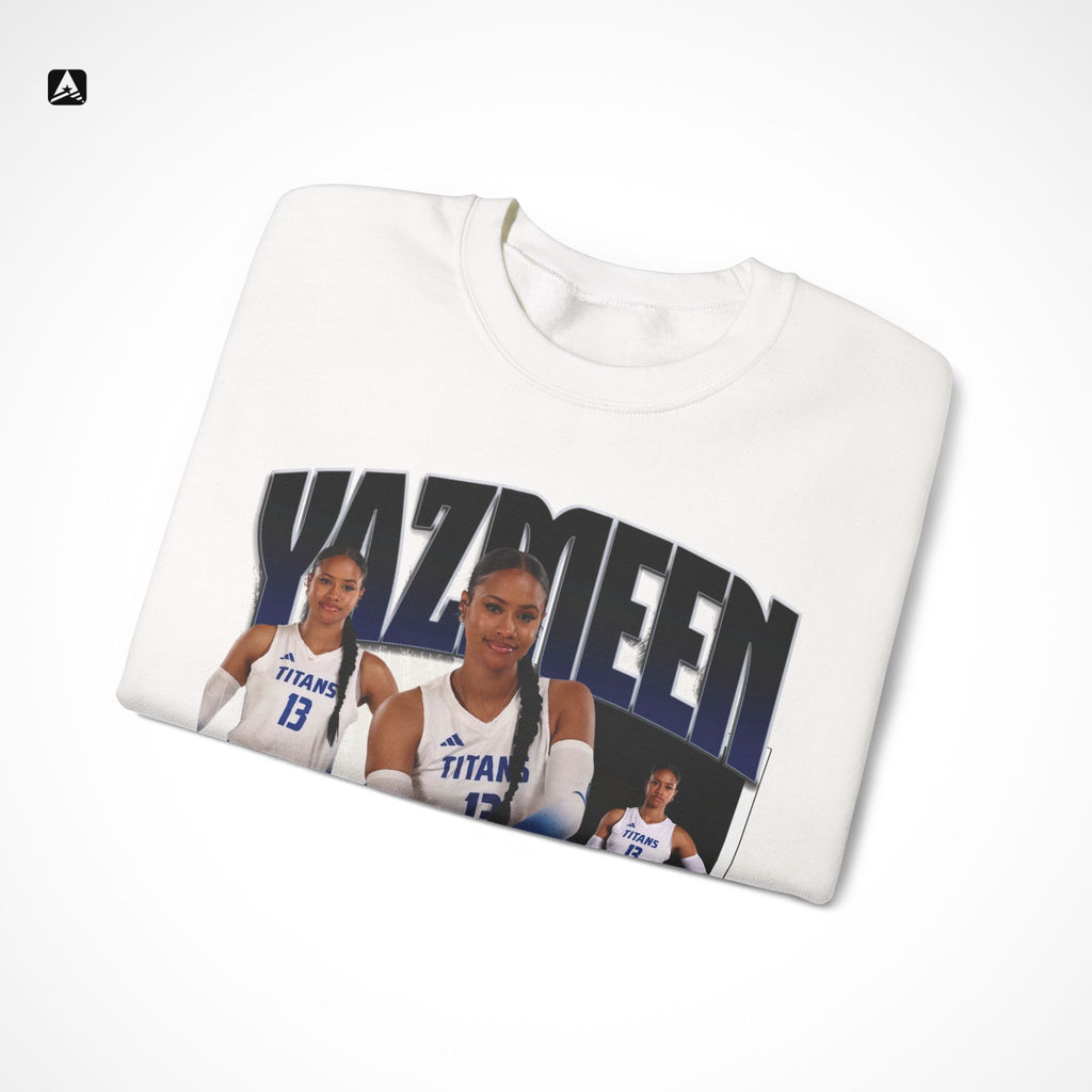 Yazmeen Brown Graphic Crewneck