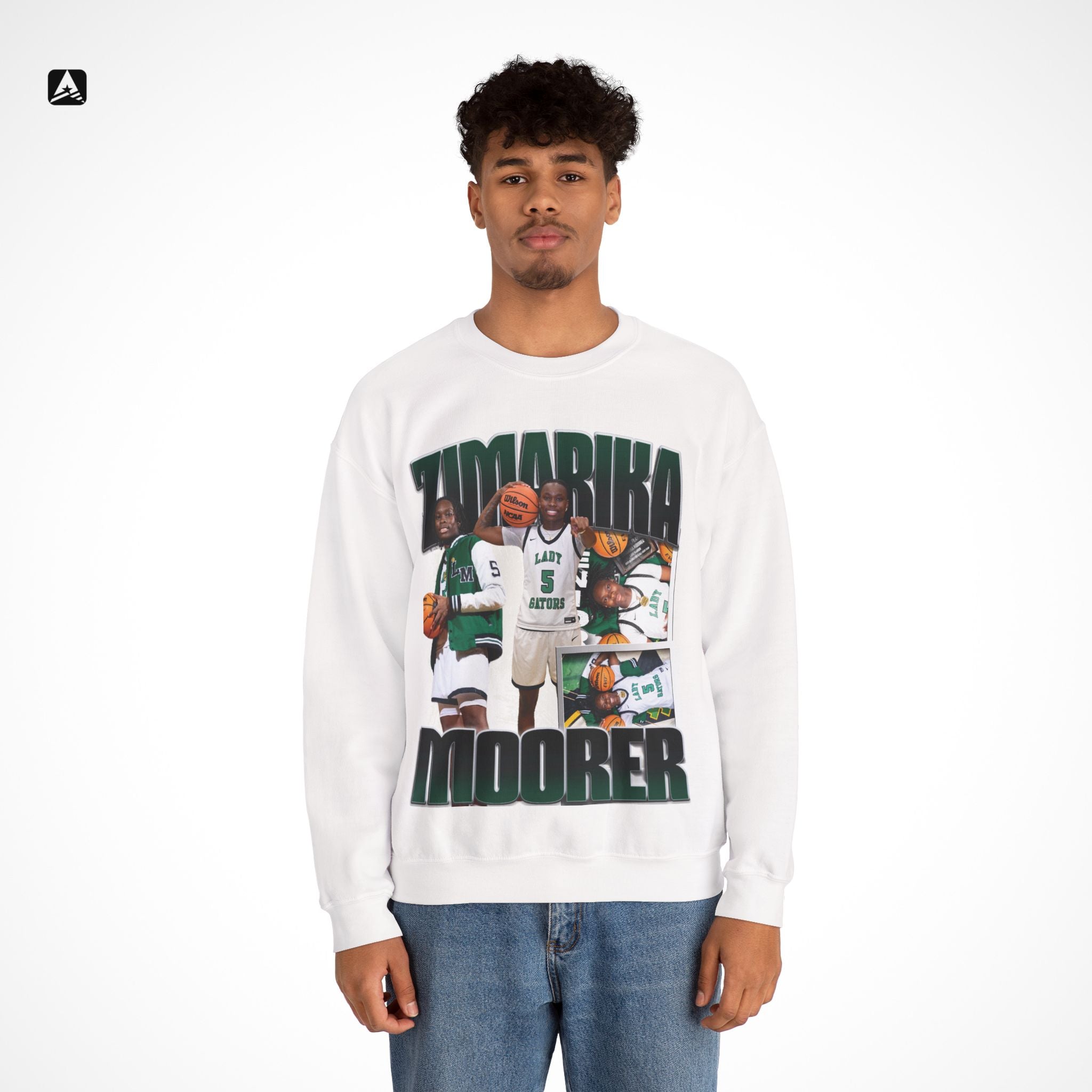 Zimarika Moorer Graphic Crewneck