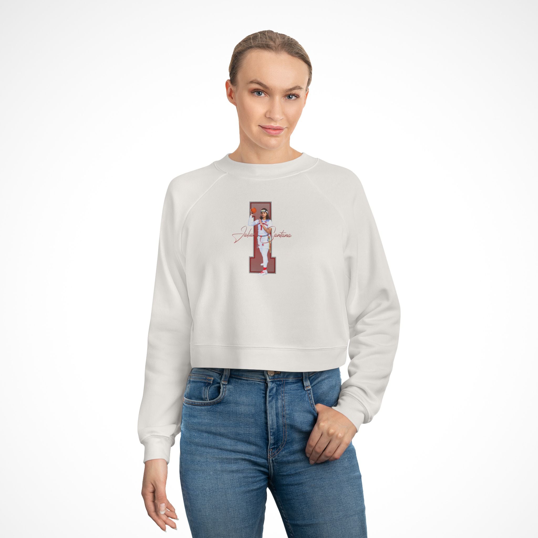 Jaliah Santana Women's Cropped Pullover