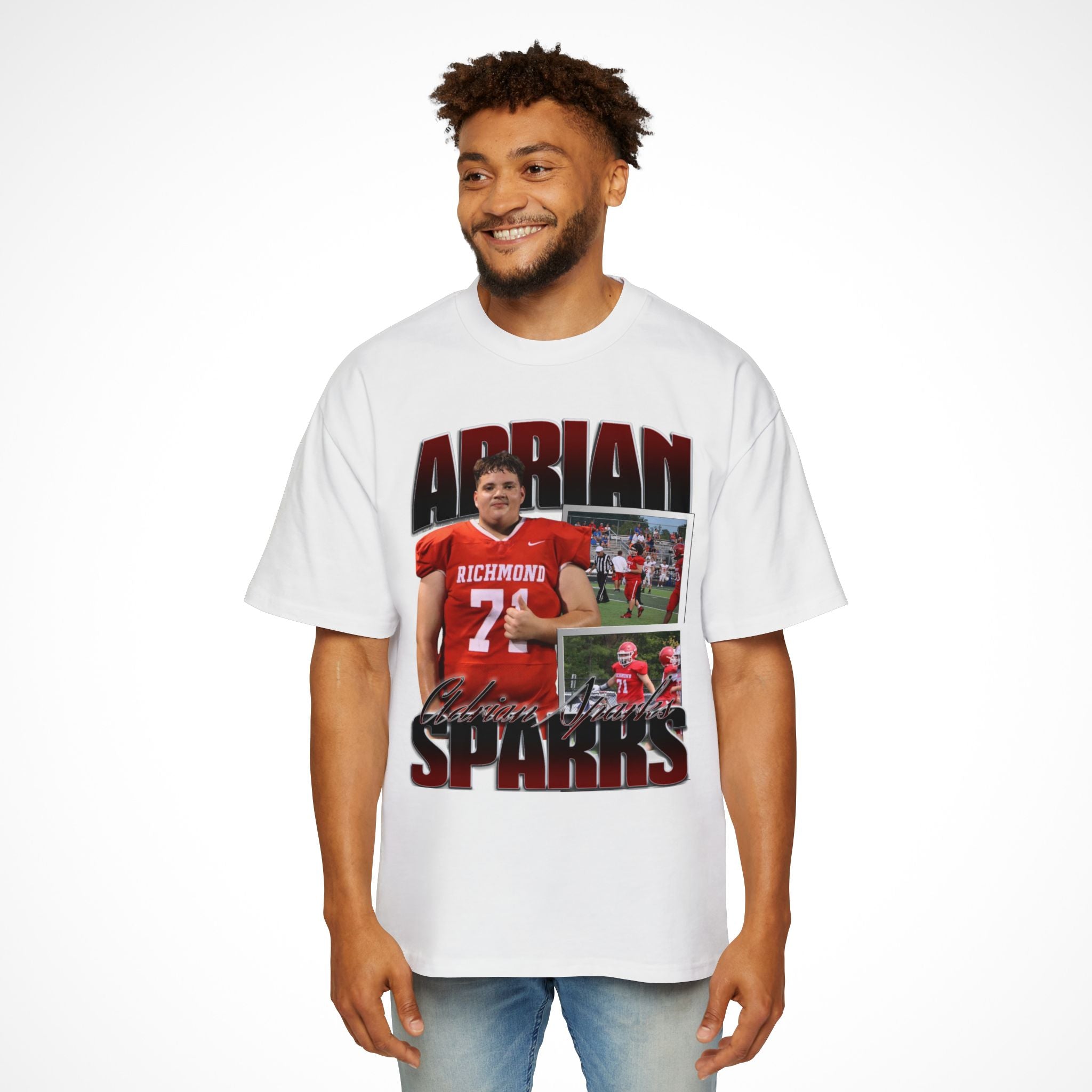 Adrian Sparks Oversized Graphic Tee