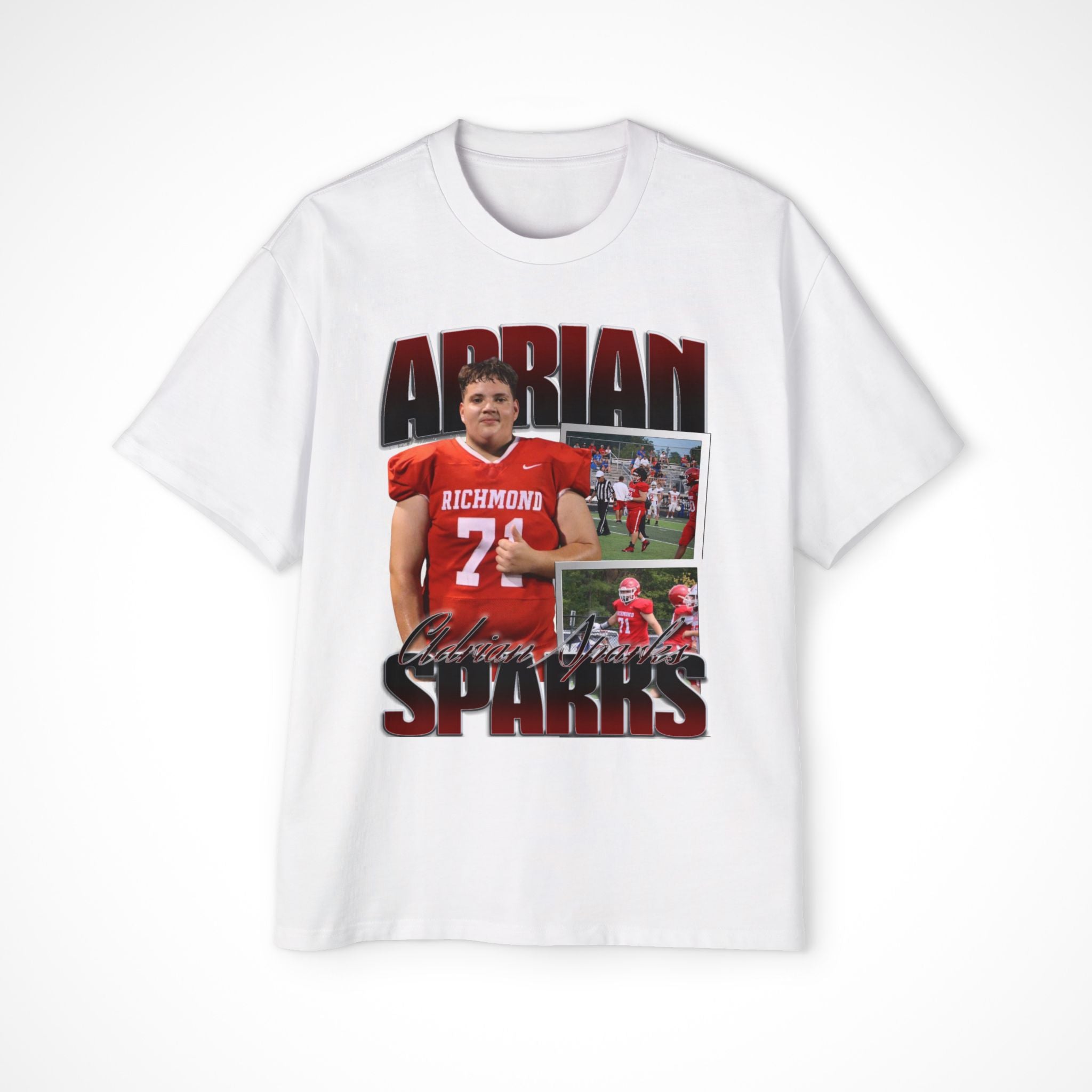 Adrian Sparks Oversized Graphic Tee