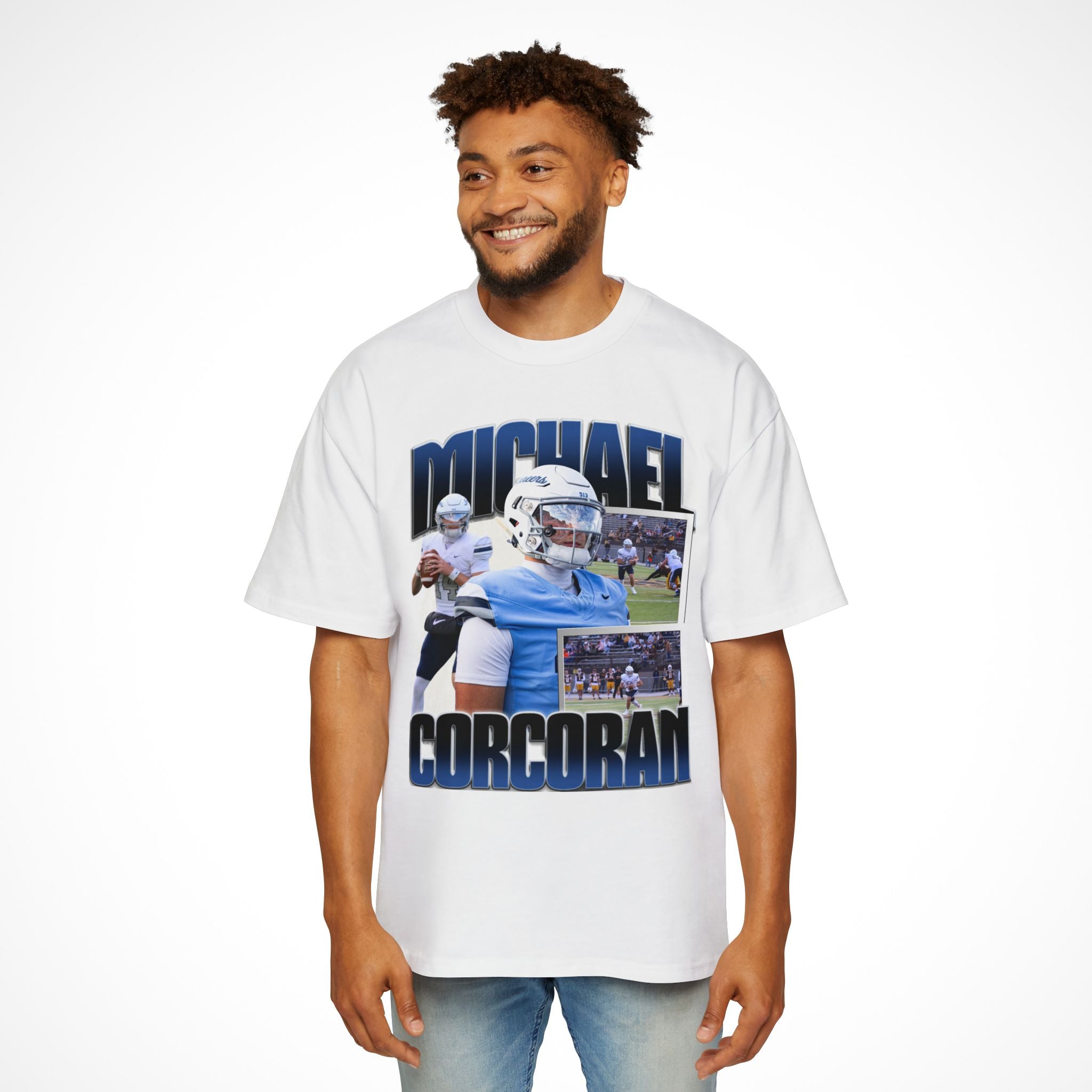 Michael Corcoran Graphic Oversized Tee