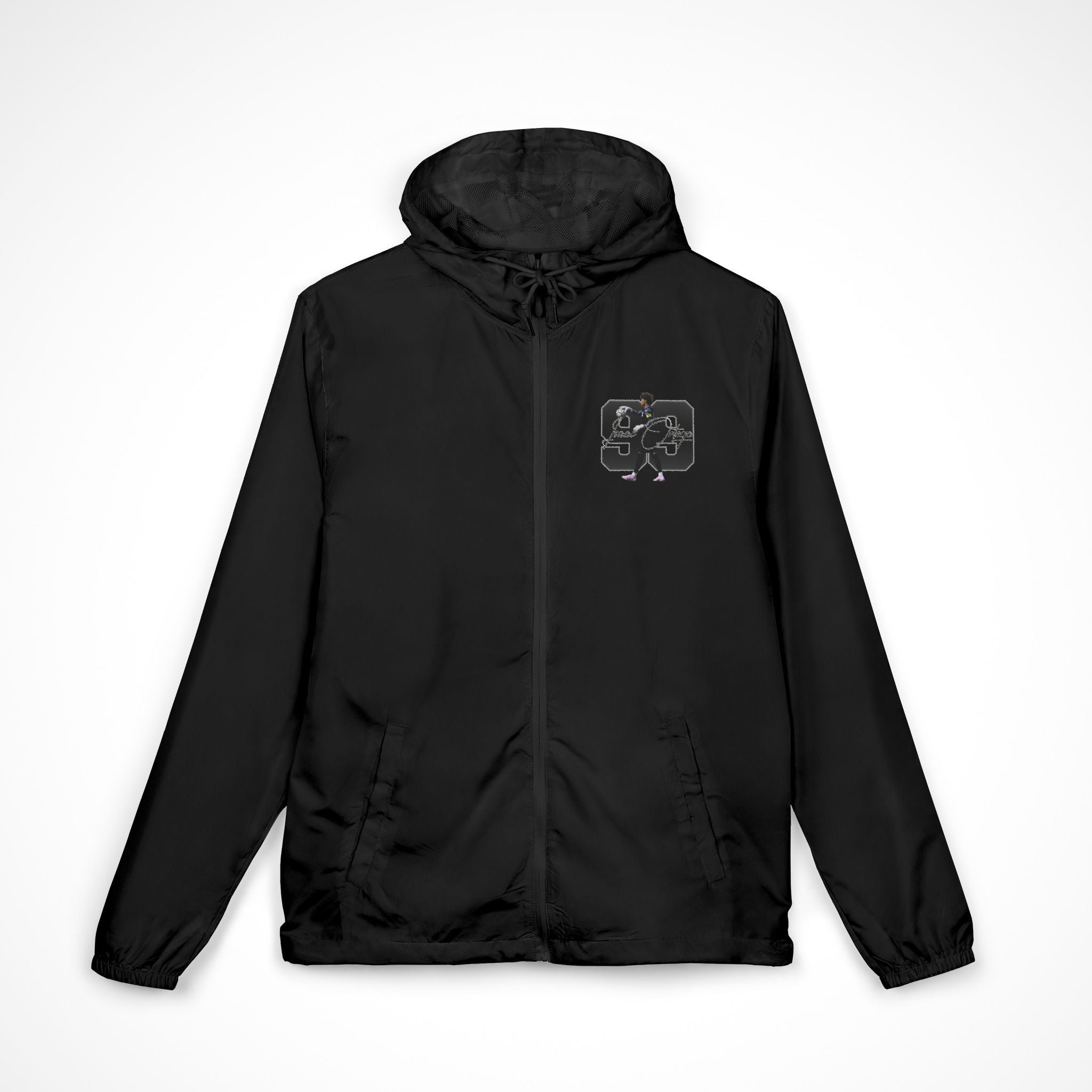 Isaac Ortega Full-Zip Windbreaker