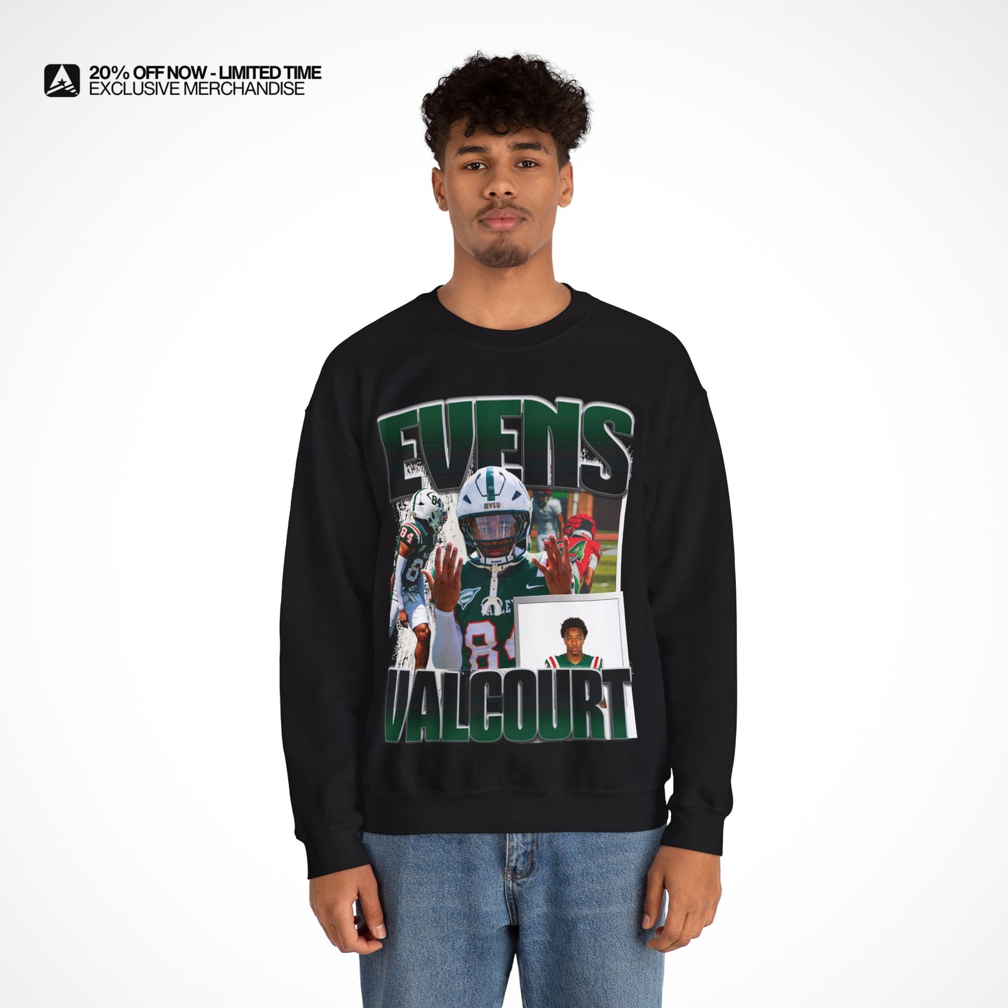 Evens Valcourt Graphic Crewneck