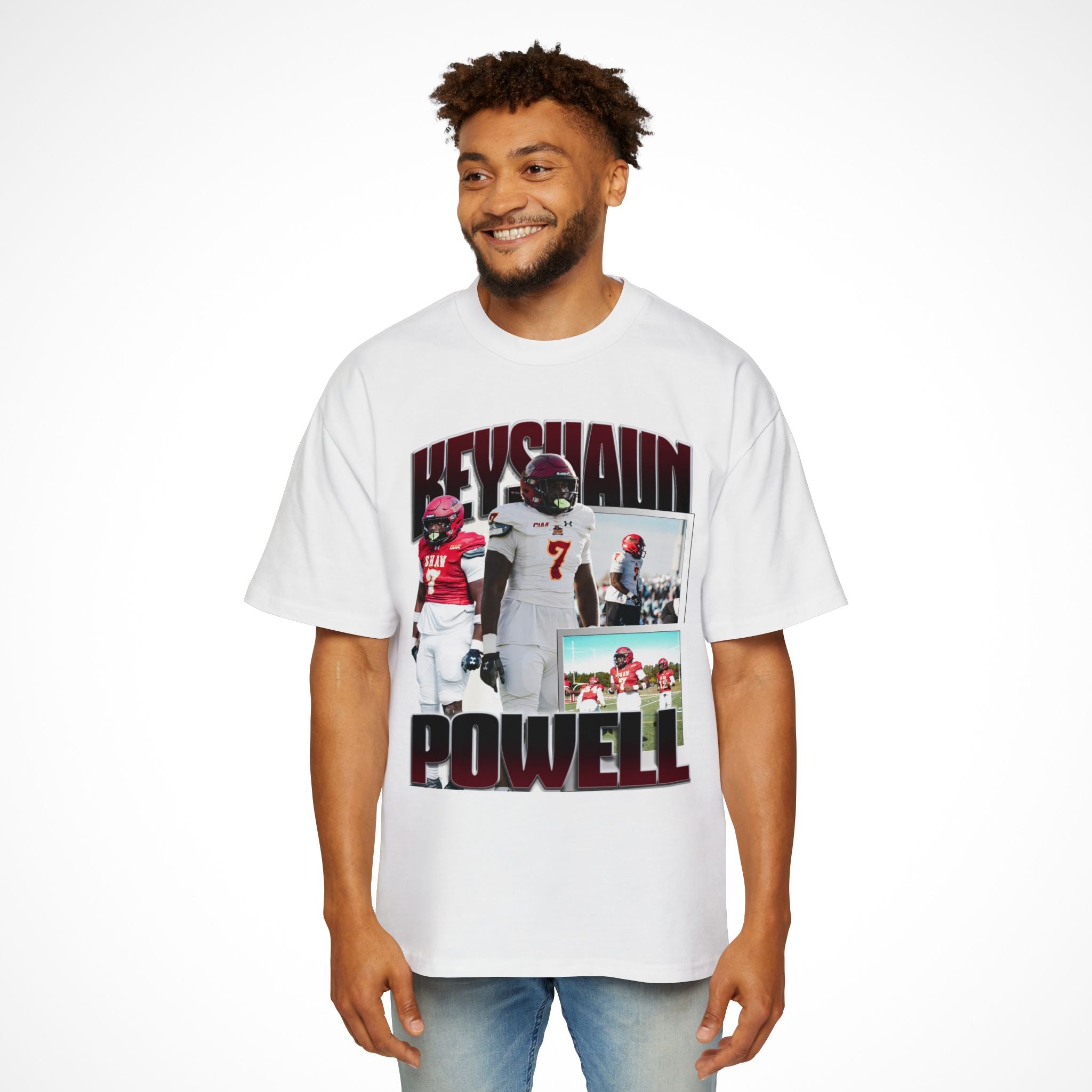 Keyshaun Powell Oversized Graphic Tee