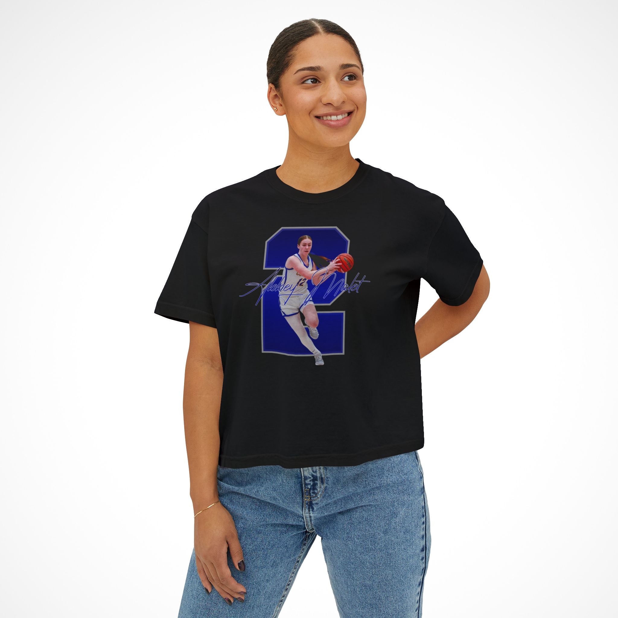 Abbey Malet Cropped Tee