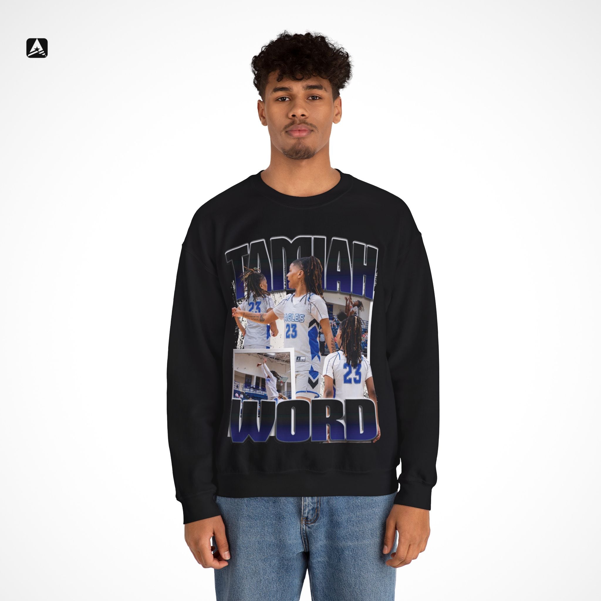 Tamiah Word Graphic Crewneck