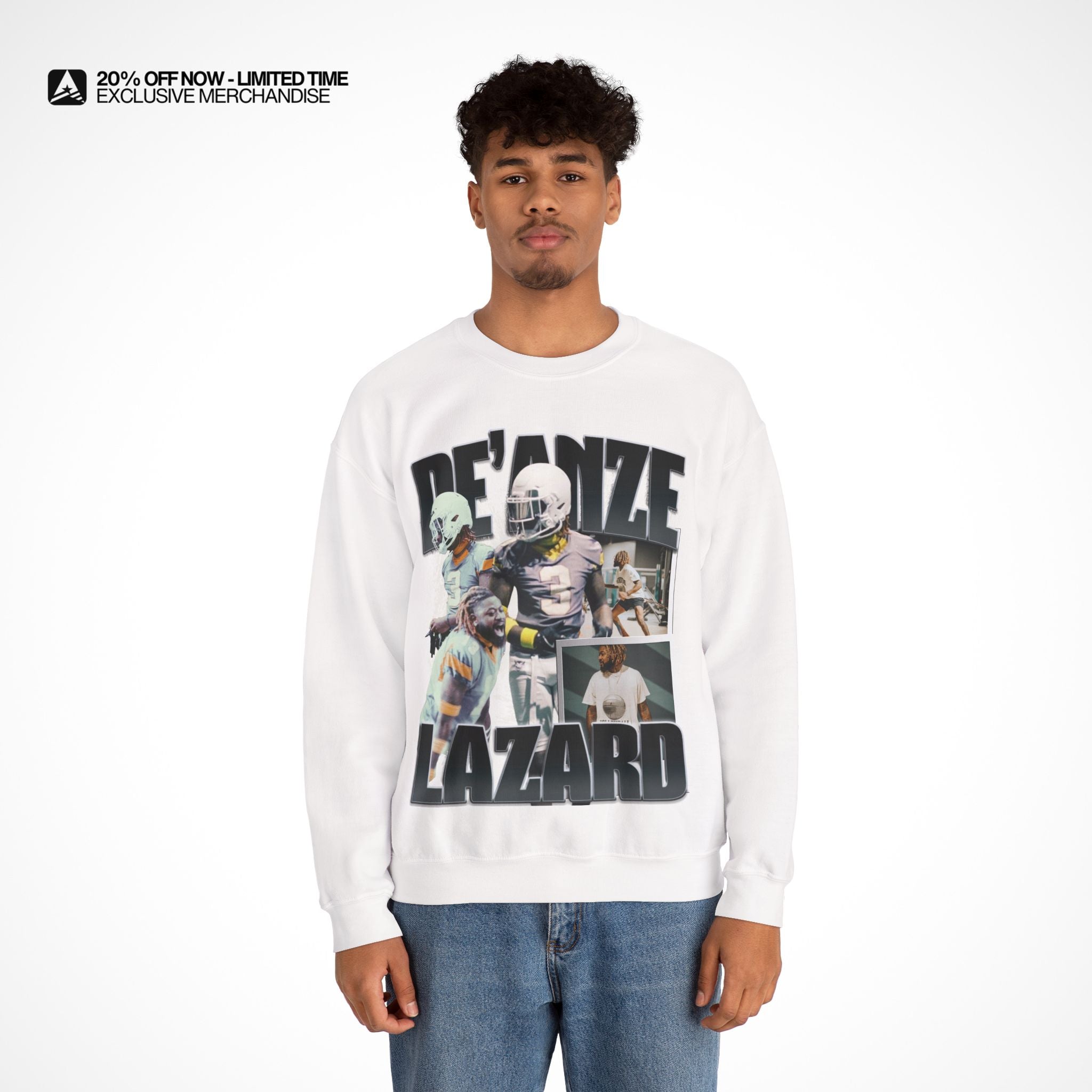 De’Anze Lazard Graphic Crewneck