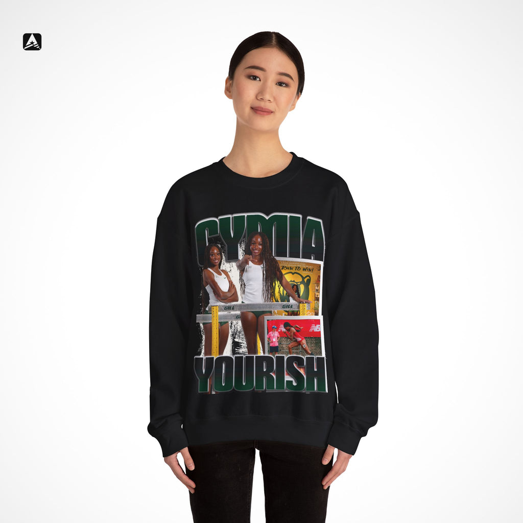Cymia Yourish Graphic Crewneck