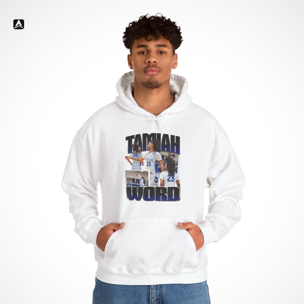 Tamiah Word Graphic Hoodie