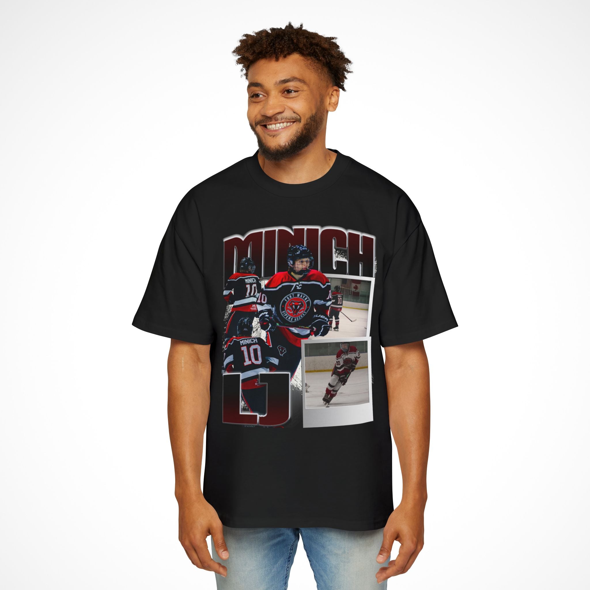 LJ Minich Oversized Graphic Tee