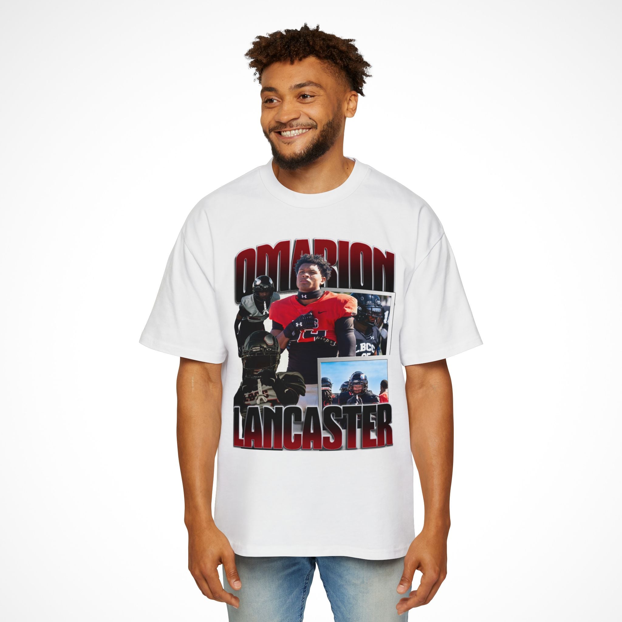 Omarion Lancaster Oversized Graphic Tee