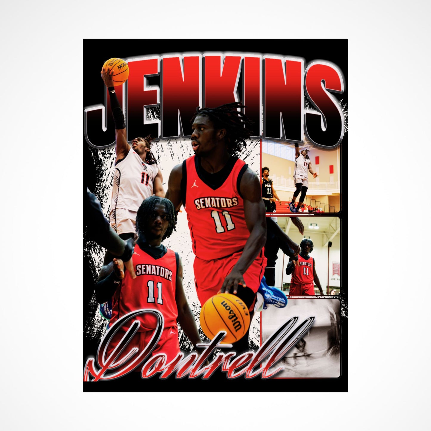 Dontrell Jenkins Graphic Poster