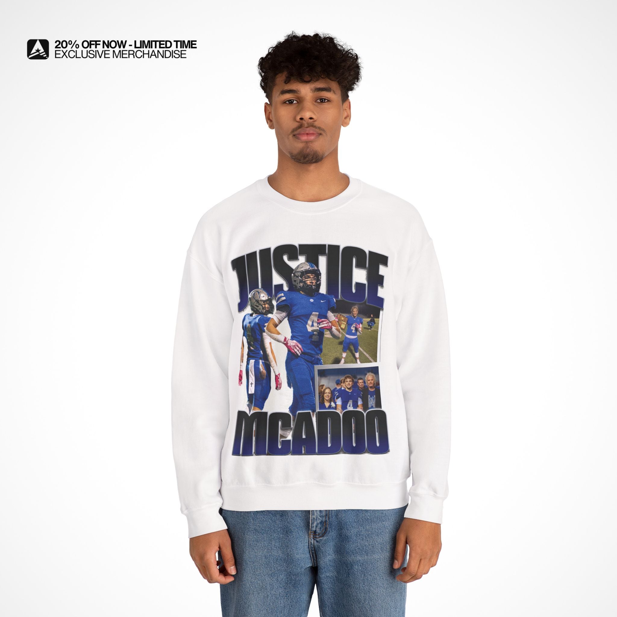 Justice McAdoo Graphic Crewneck