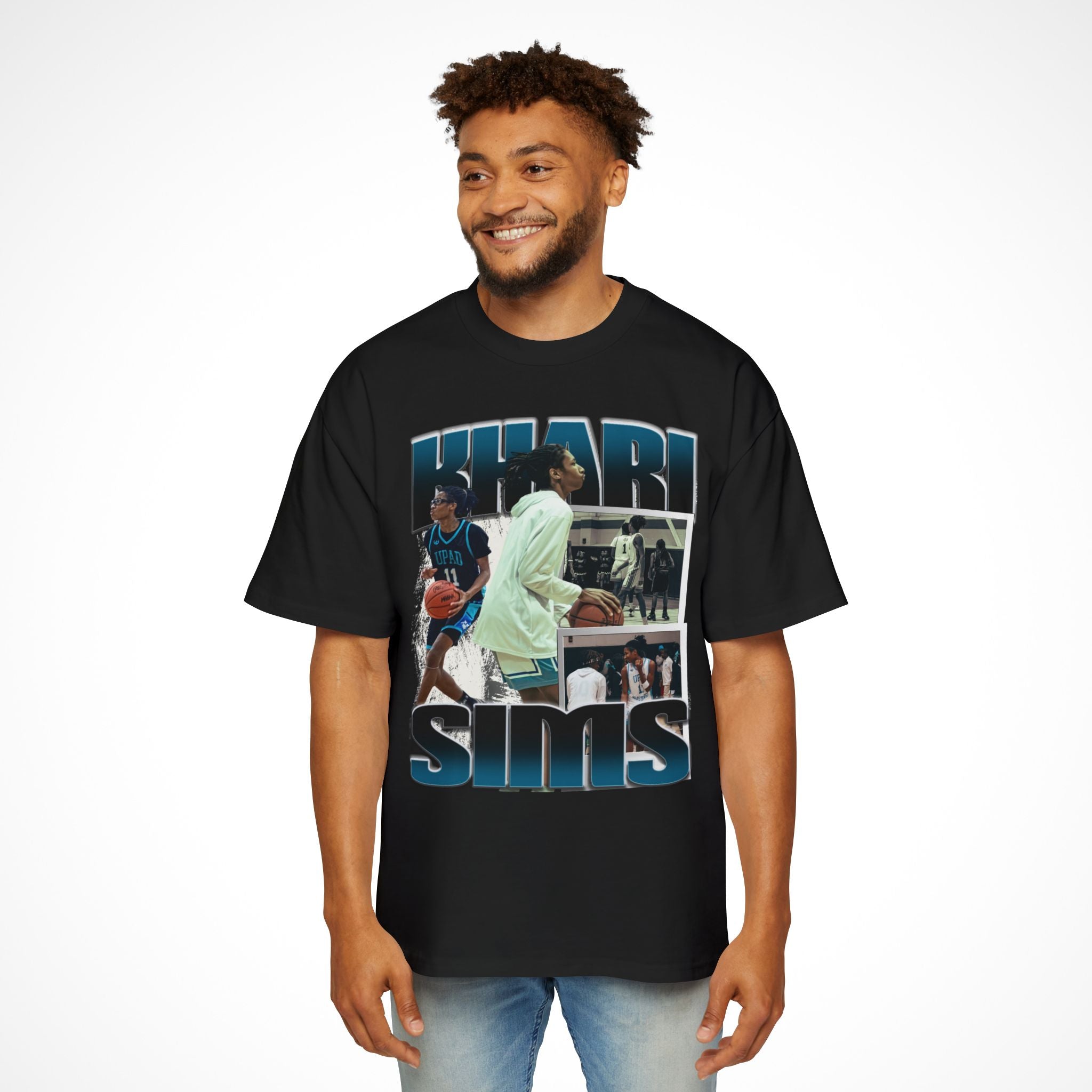 Khari Sims Oversized Graphic Tee