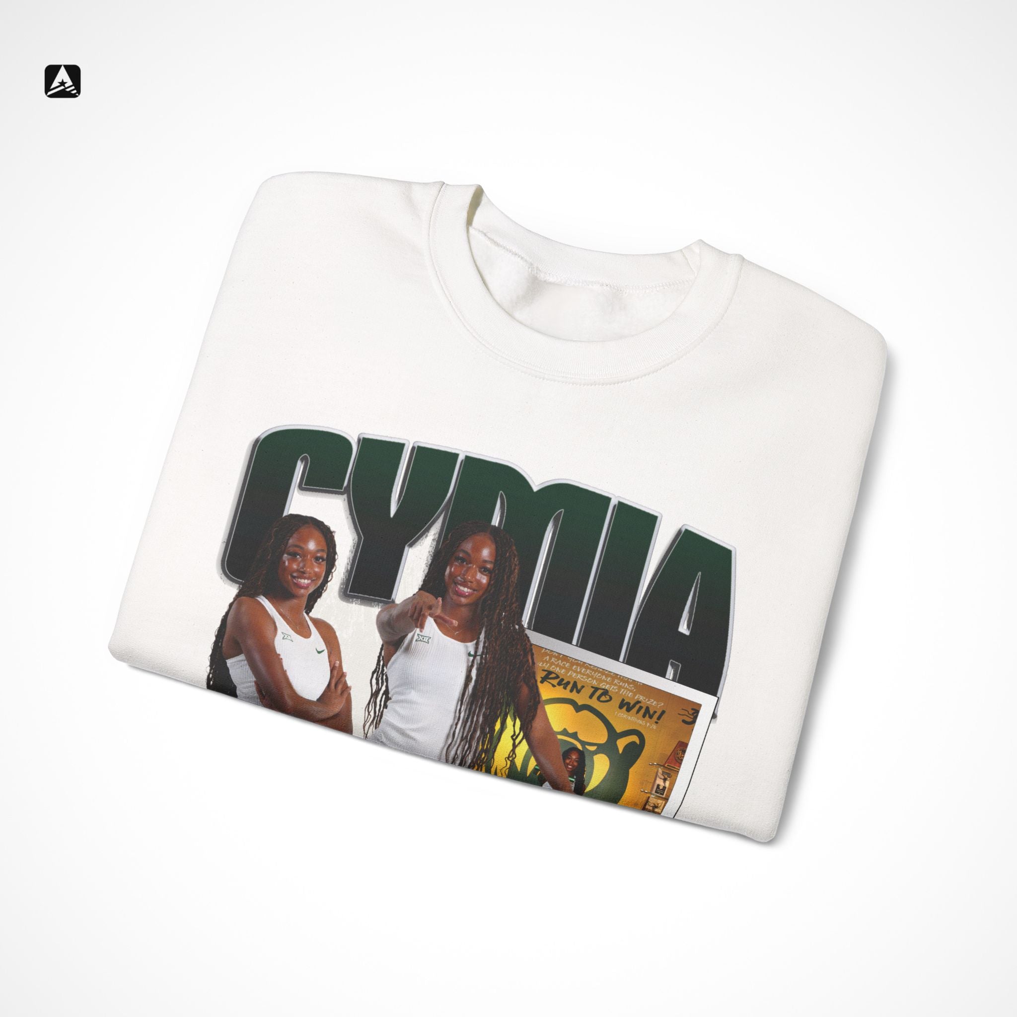 Cymia Yourish Graphic Crewneck