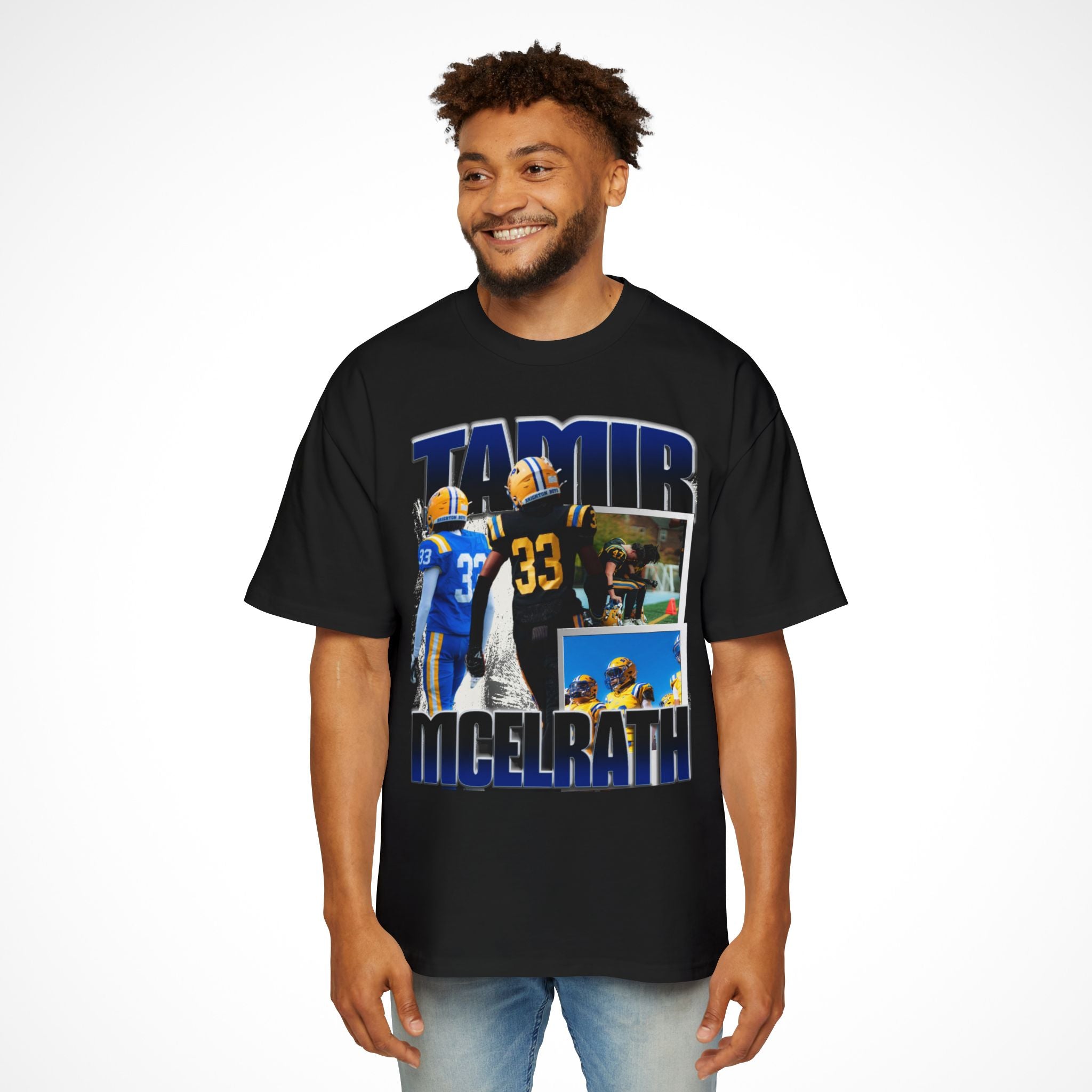 Tamir McElrath Oversized Graphic Tee