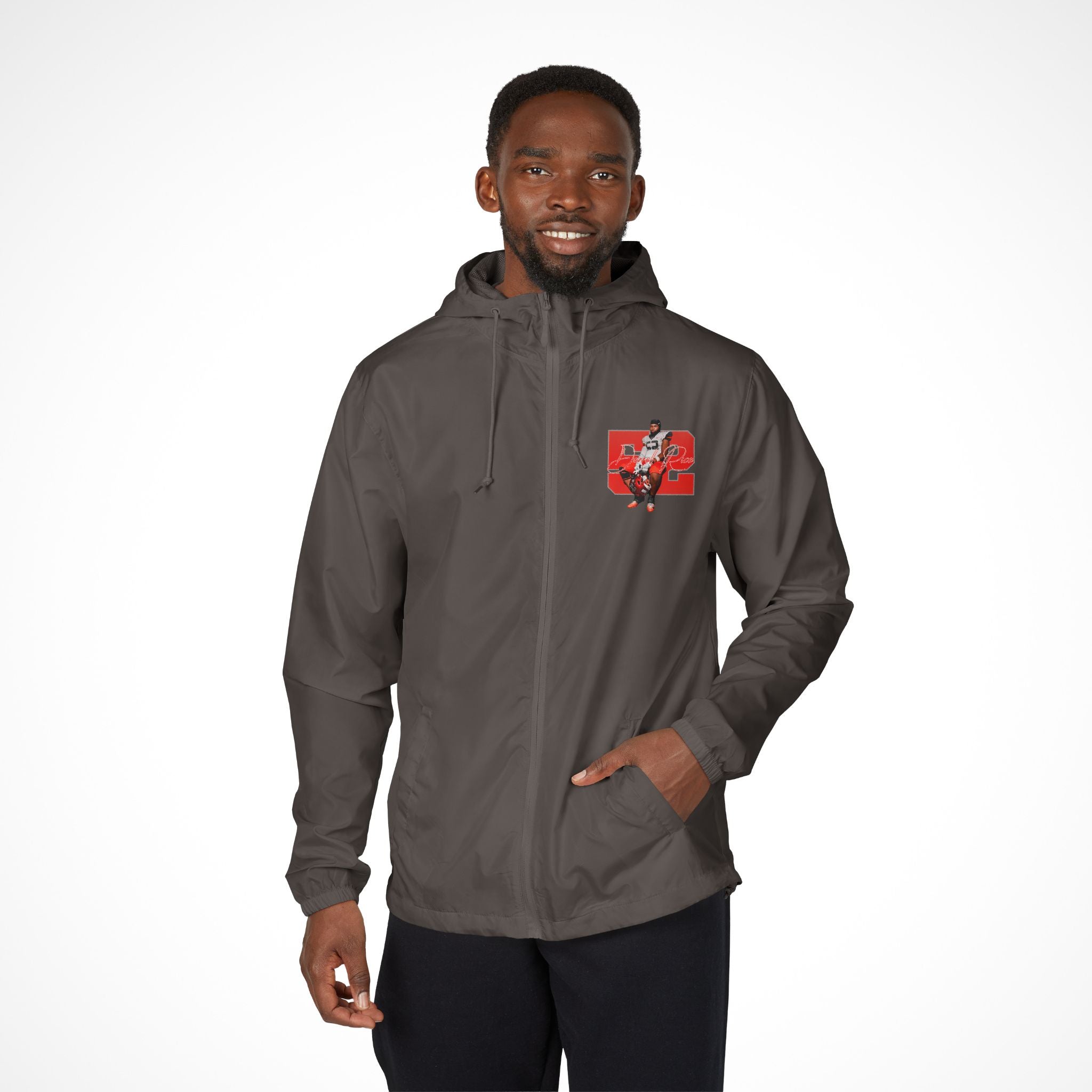 Darrell Rice Full-Zip Windbreaker