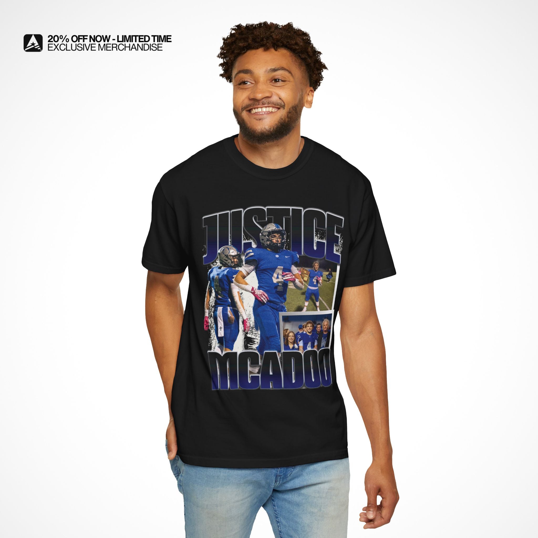 Justice McAdoo Graphic Tee