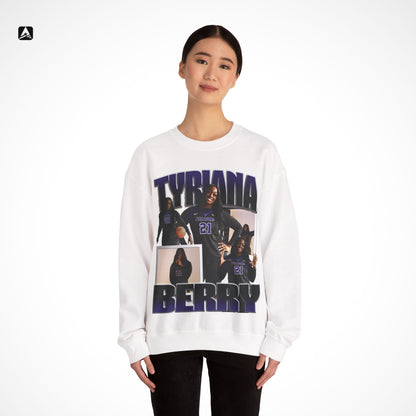 Tyriana Berry Graphic Crewneck