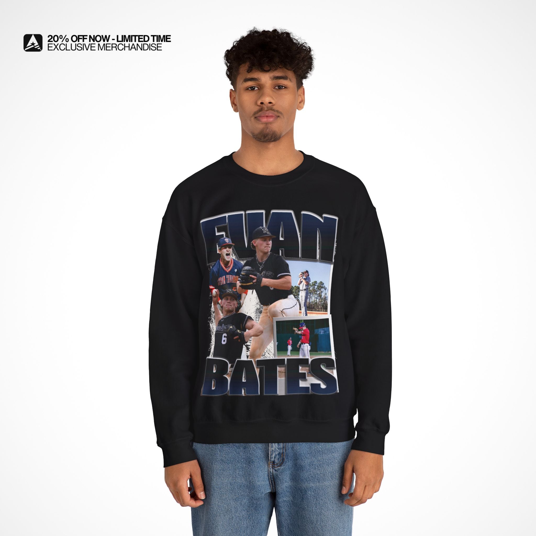 Evan Bates Graphic Crewneck