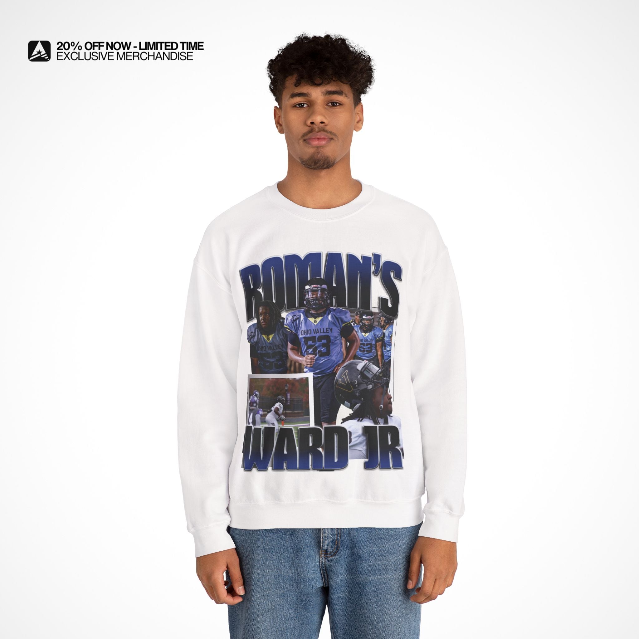 Roman’s Ward Jr Graphic Crewneck
