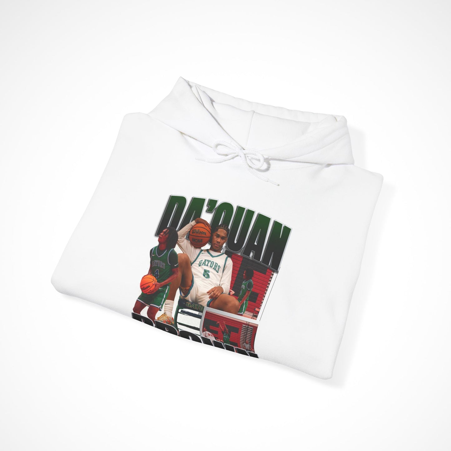 Da’Quan Brown Graphic Hoodie