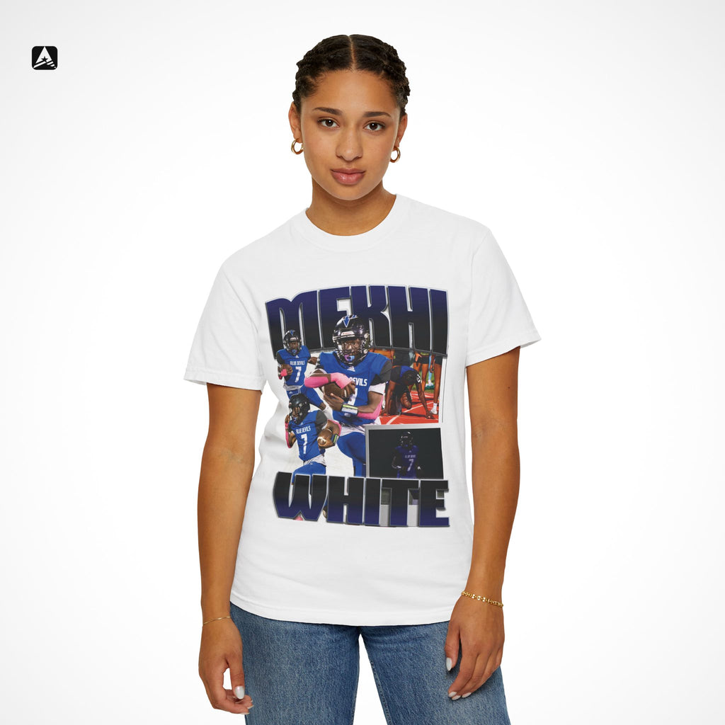 Mekhi White Graphic Tee