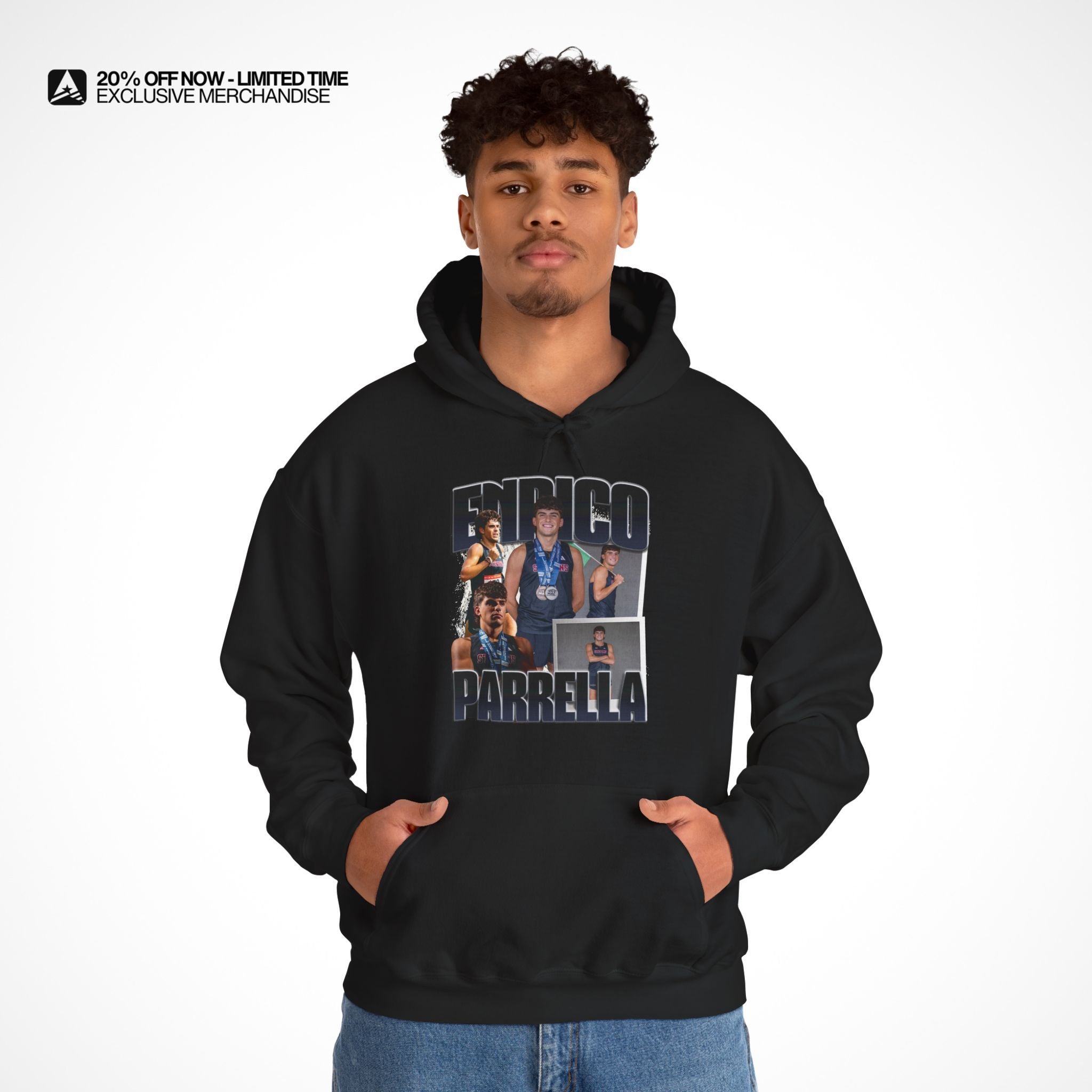 Enrico Parrella Graphic Hoodie