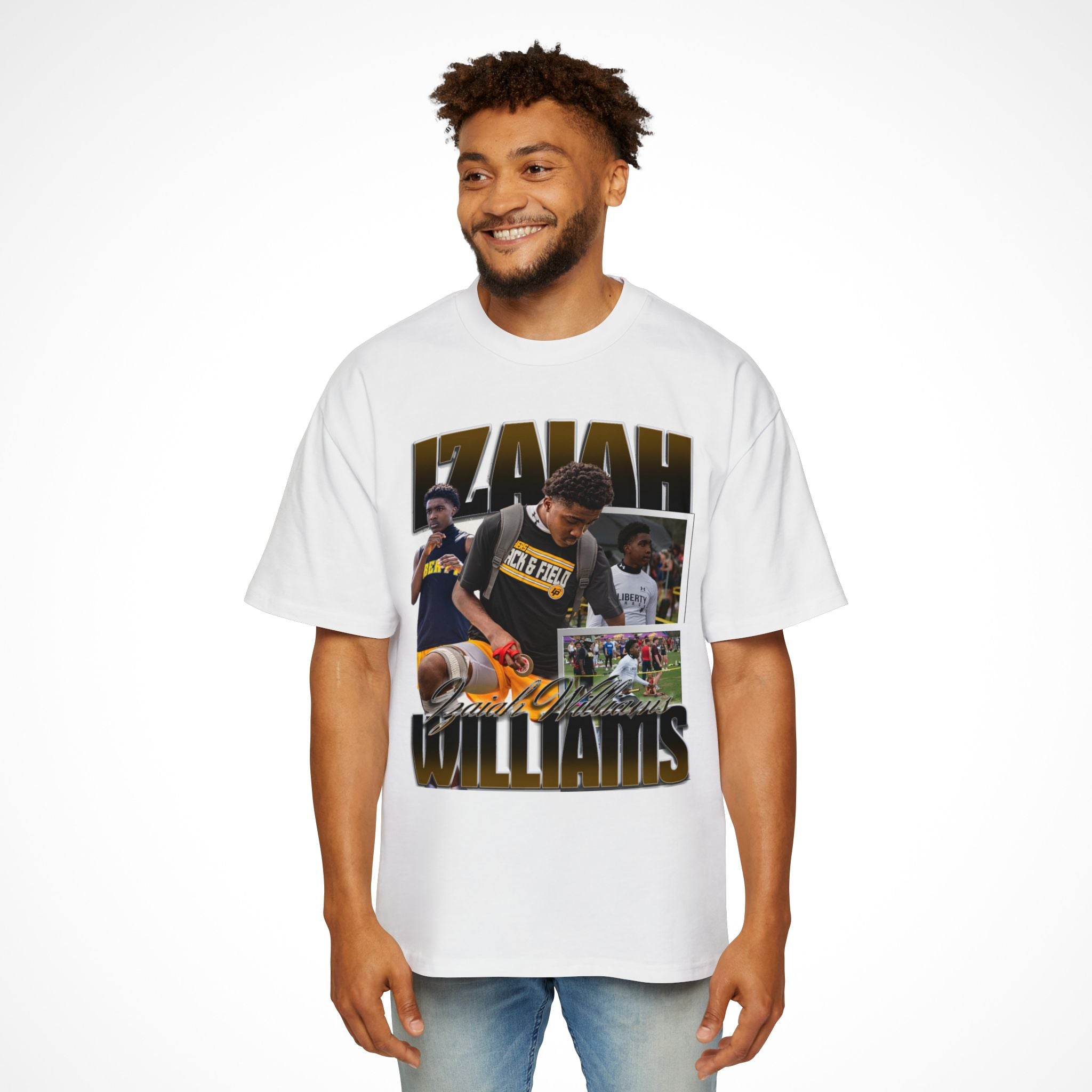 Izaiah Williams Oversized Graphic Tee