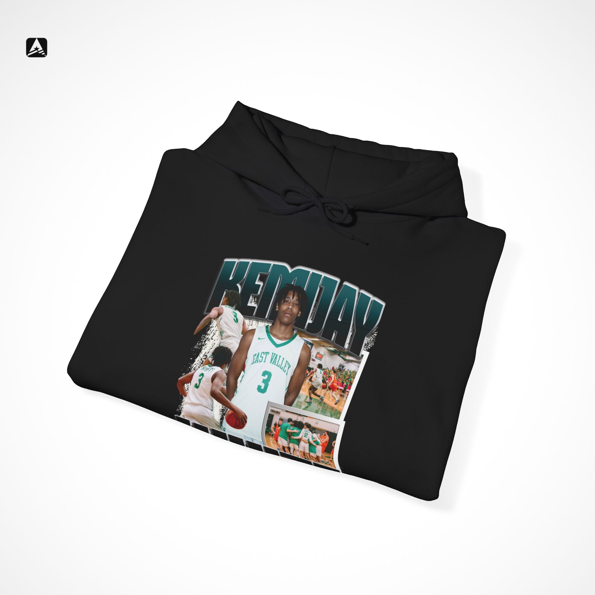 Kemijay White Graphic Hoodie