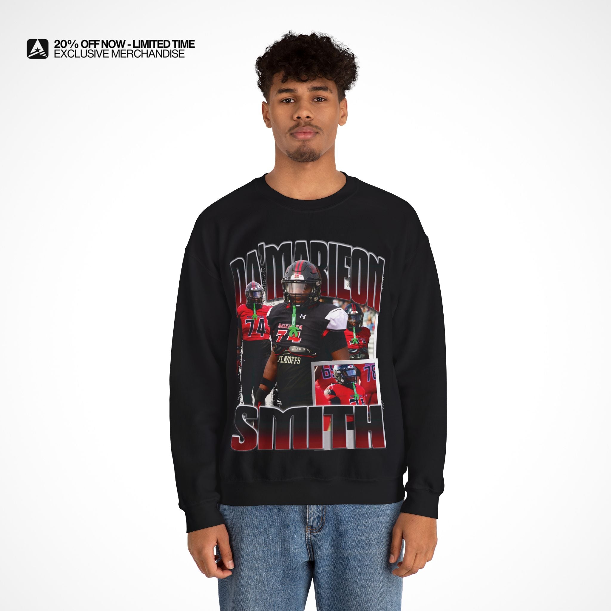 Da’Marieon Smith Graphic Crewneck