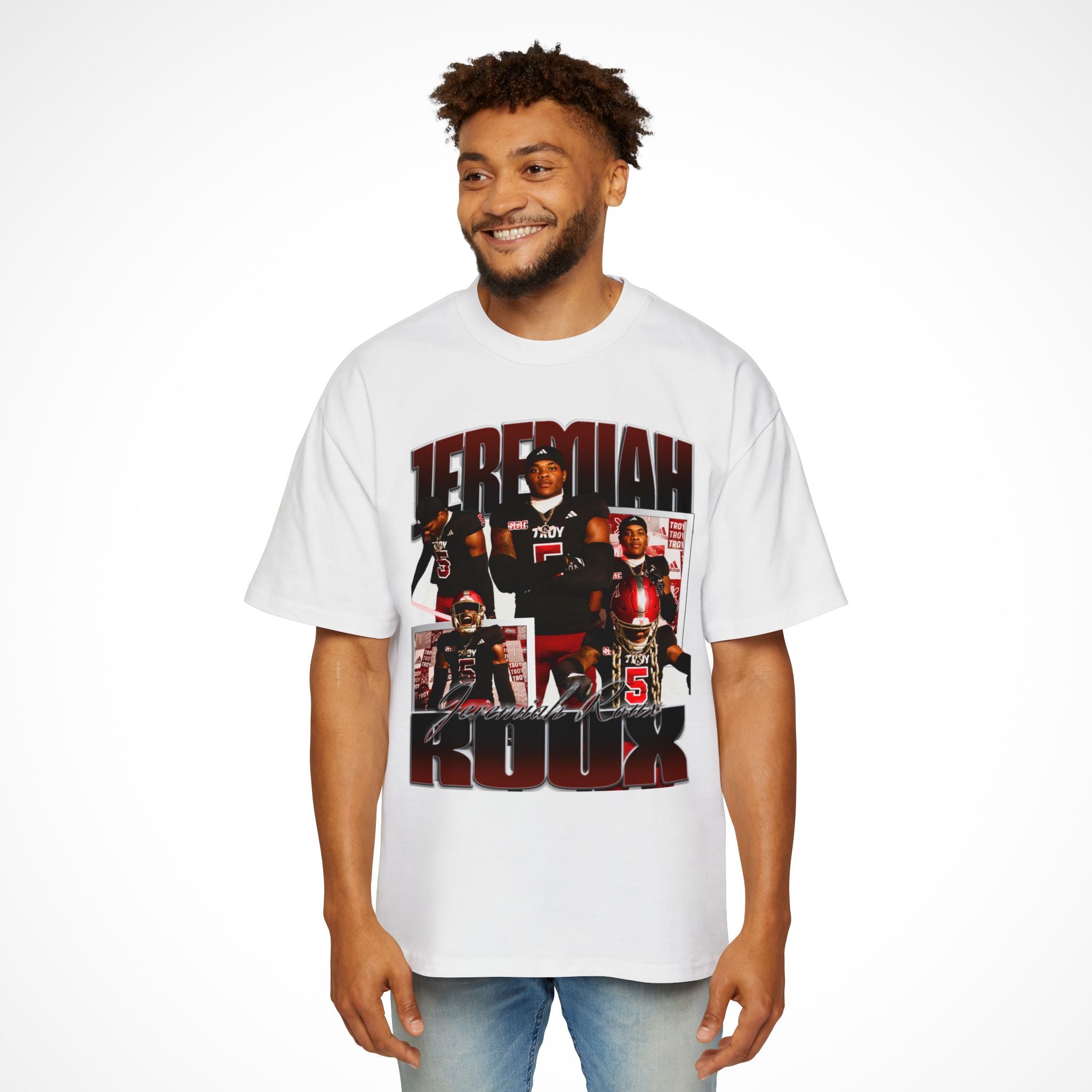 Jeremiah Roux Oversized Graphic Tee