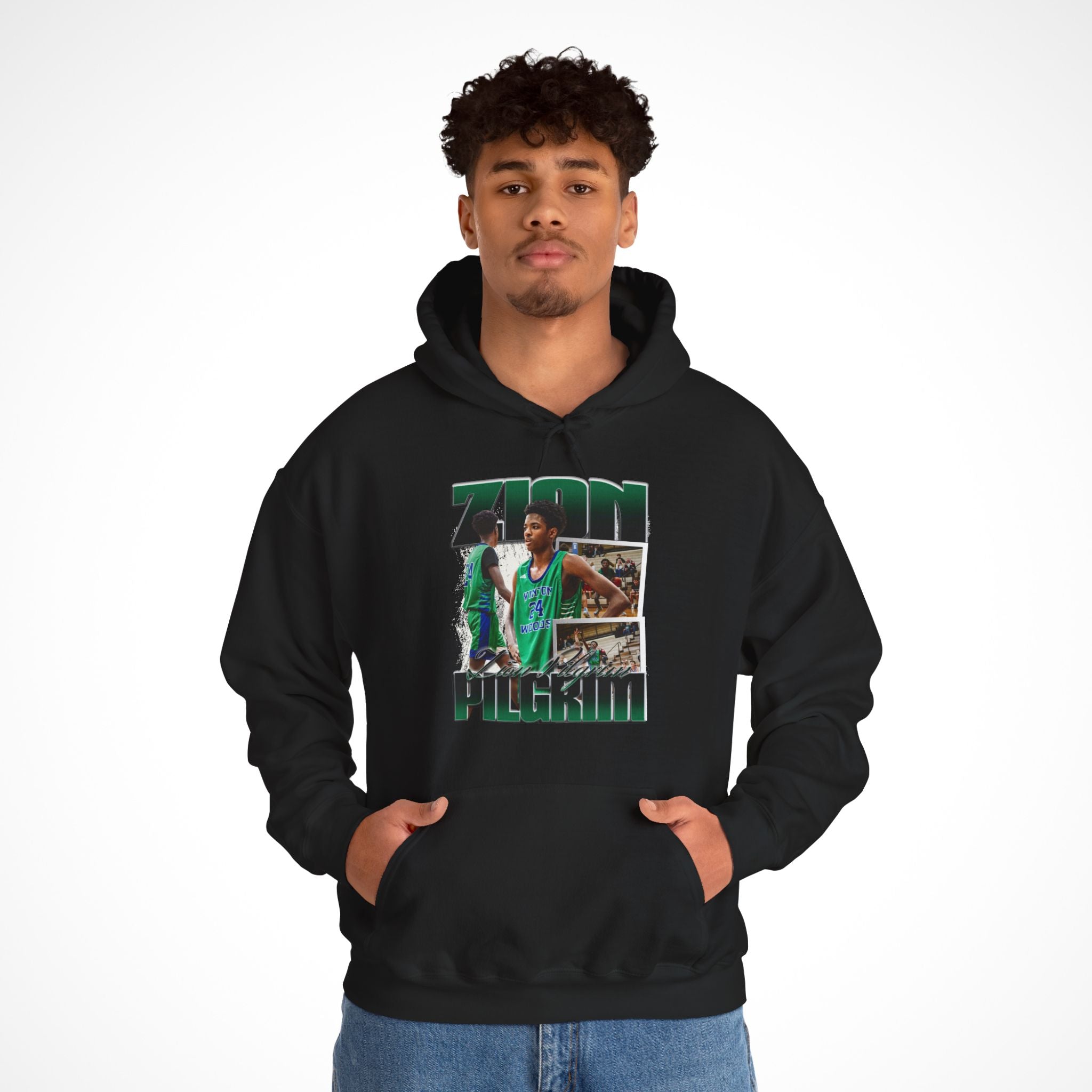 Zion Pilgrim Graphic Hoodie