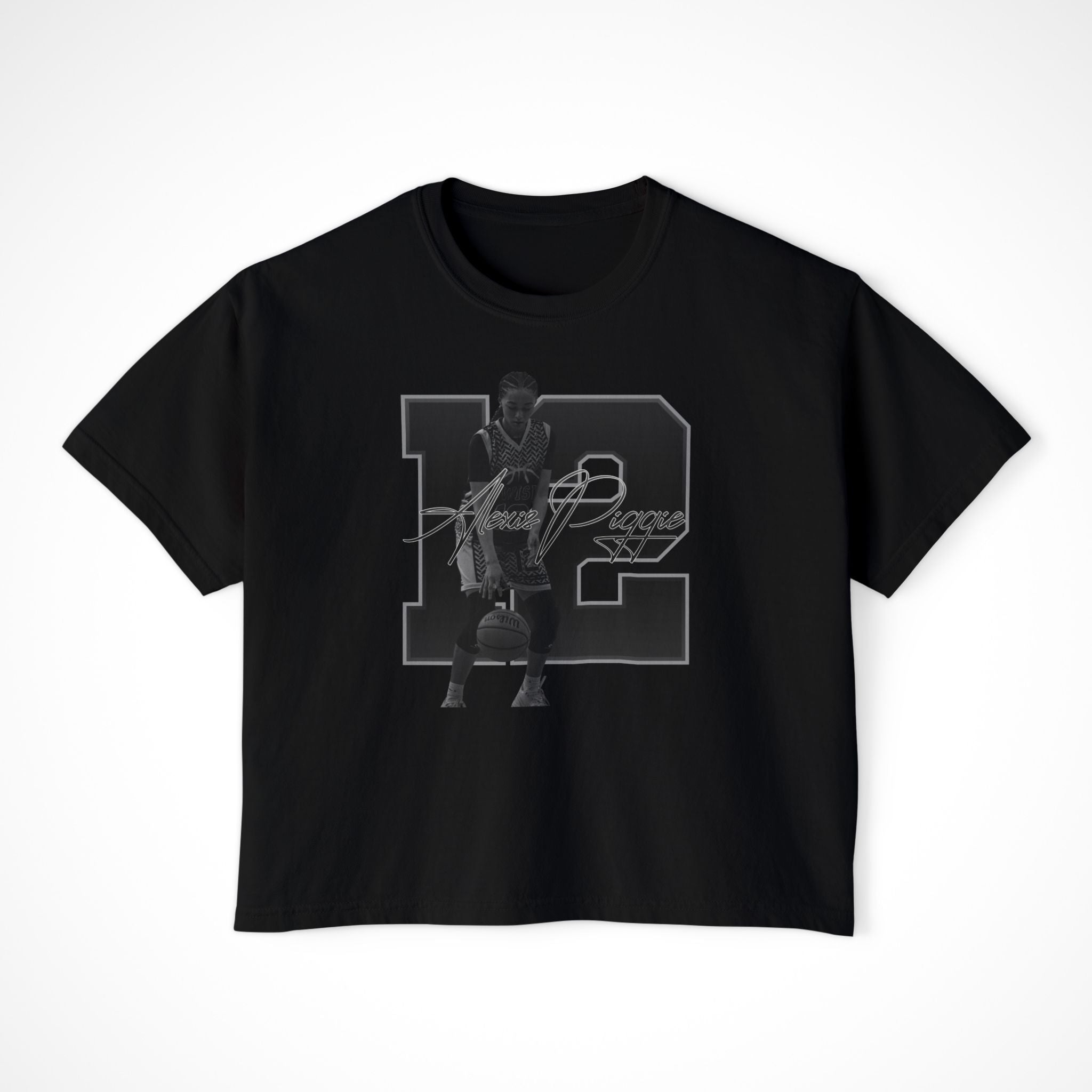 Alexis Piggie Cropped Tee