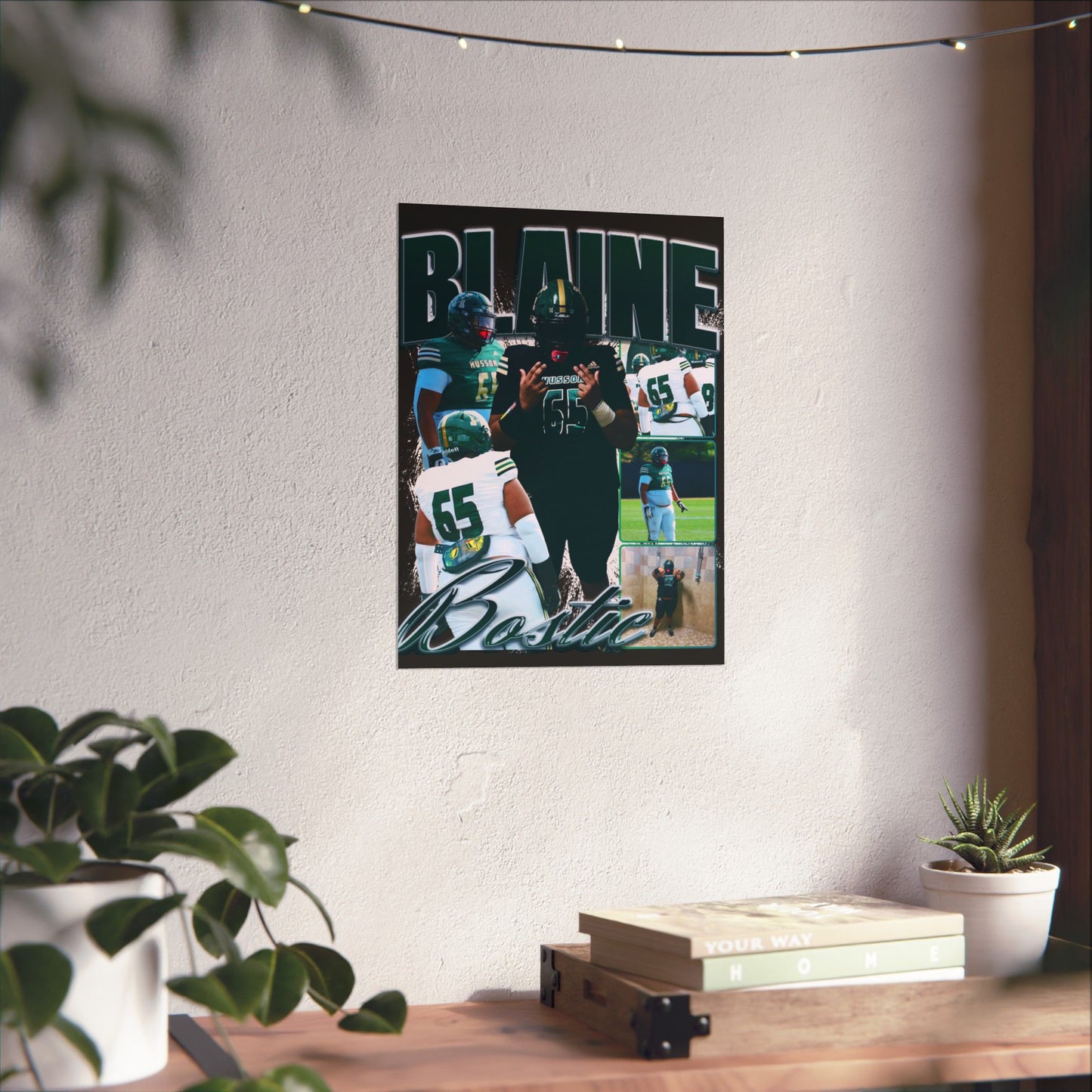 Blaine Bostic Graphic Poster