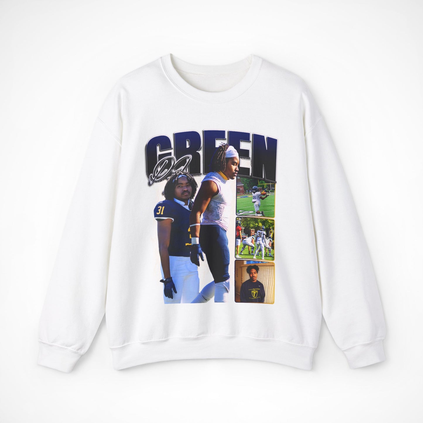 DJ Green Graphic Crewneck