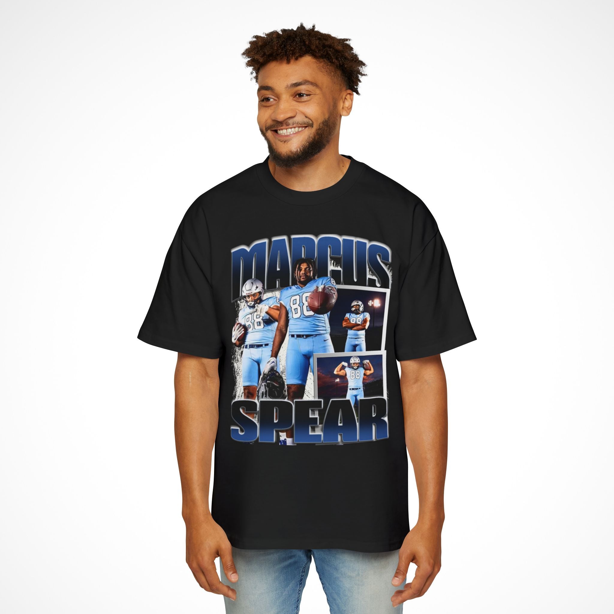 Marcus Spear Graphic Oversized Tee