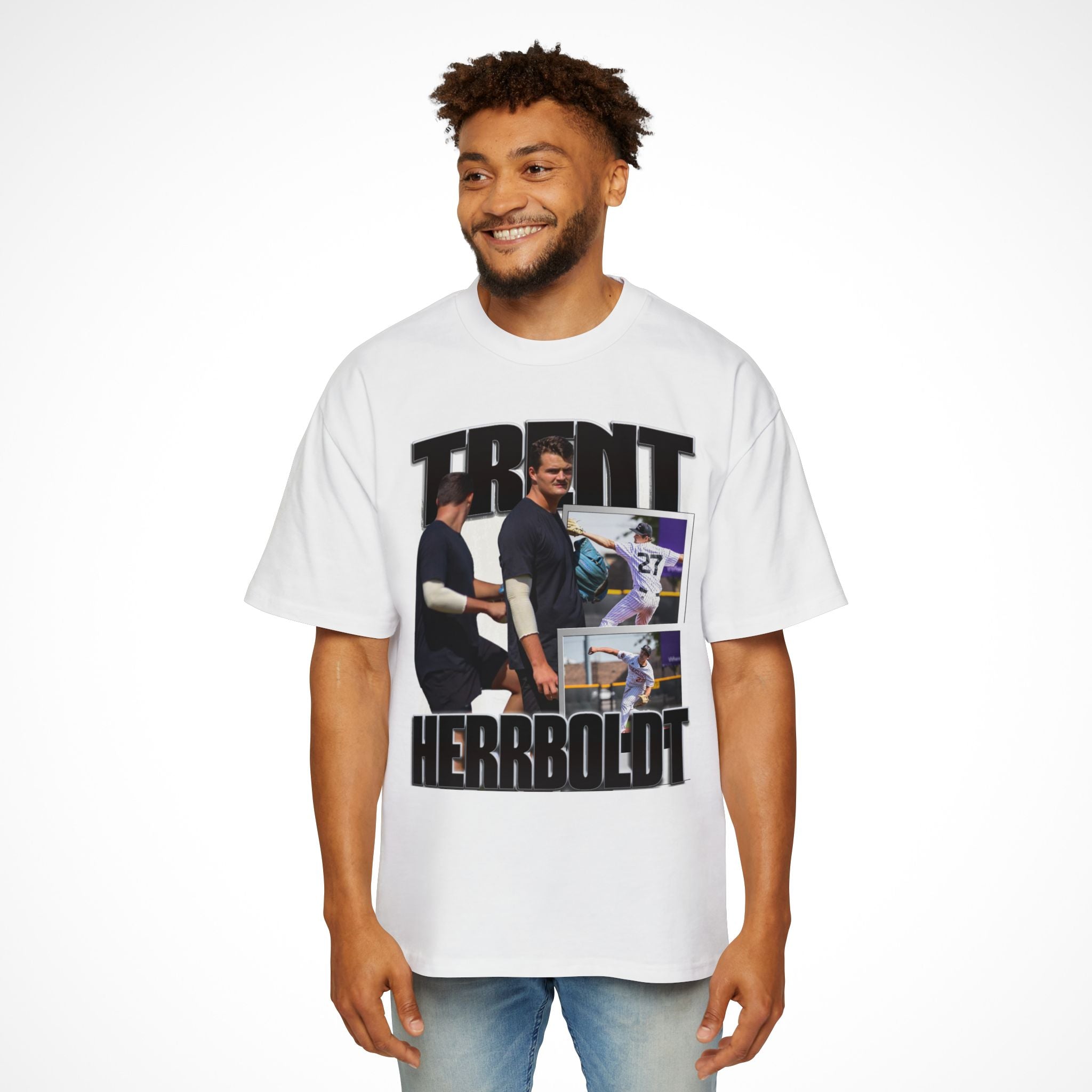 Trent Herrboldt Graphic Oversized Tee