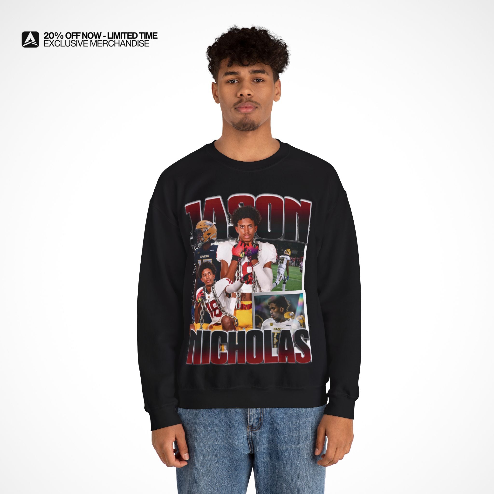 Jason Nicholas Graphic Crewneck